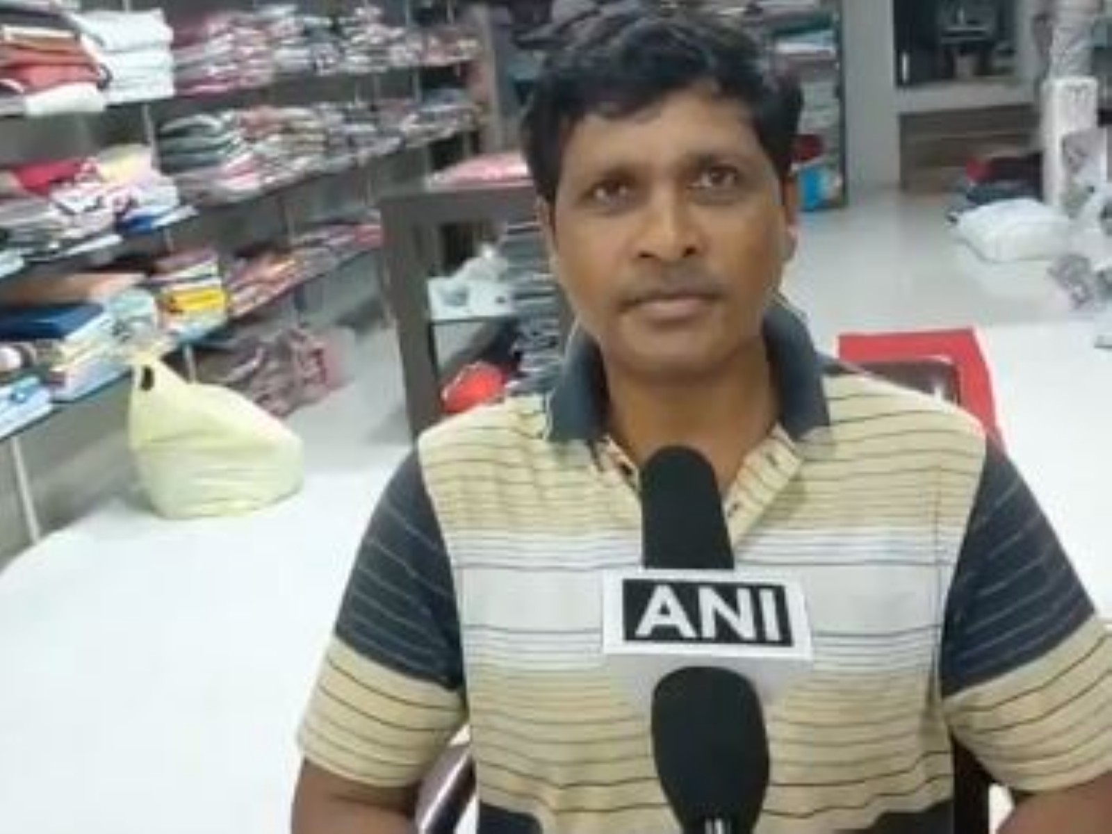 Gyaneshwari Yadav's father Deepak Yadav (Photo: ANI)