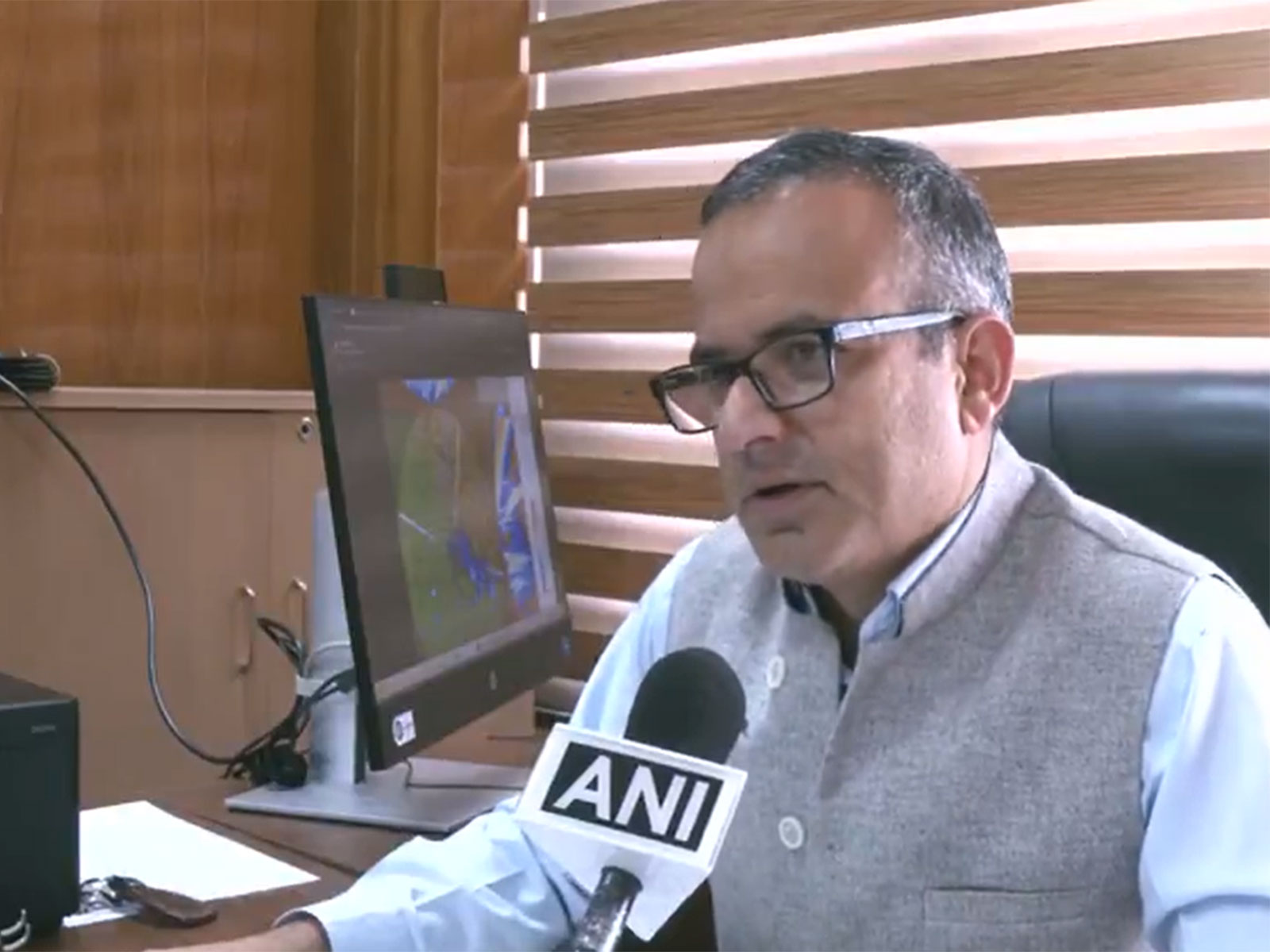 Senior Scientist IMD Himachal Pradesh, Sandeep Kumar Sharma (Photo/ANI)