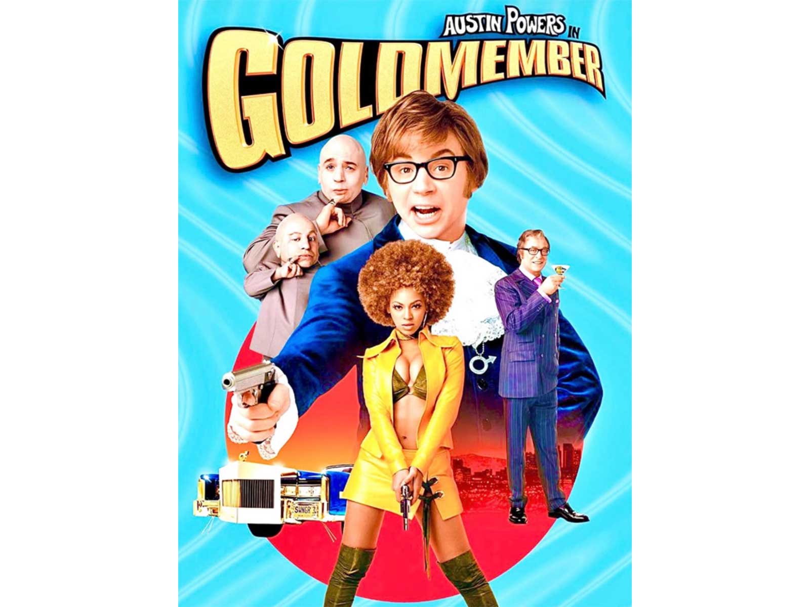 'Austin Powers in Goldmember' poster (Photo/Instagram/@mikemyers)