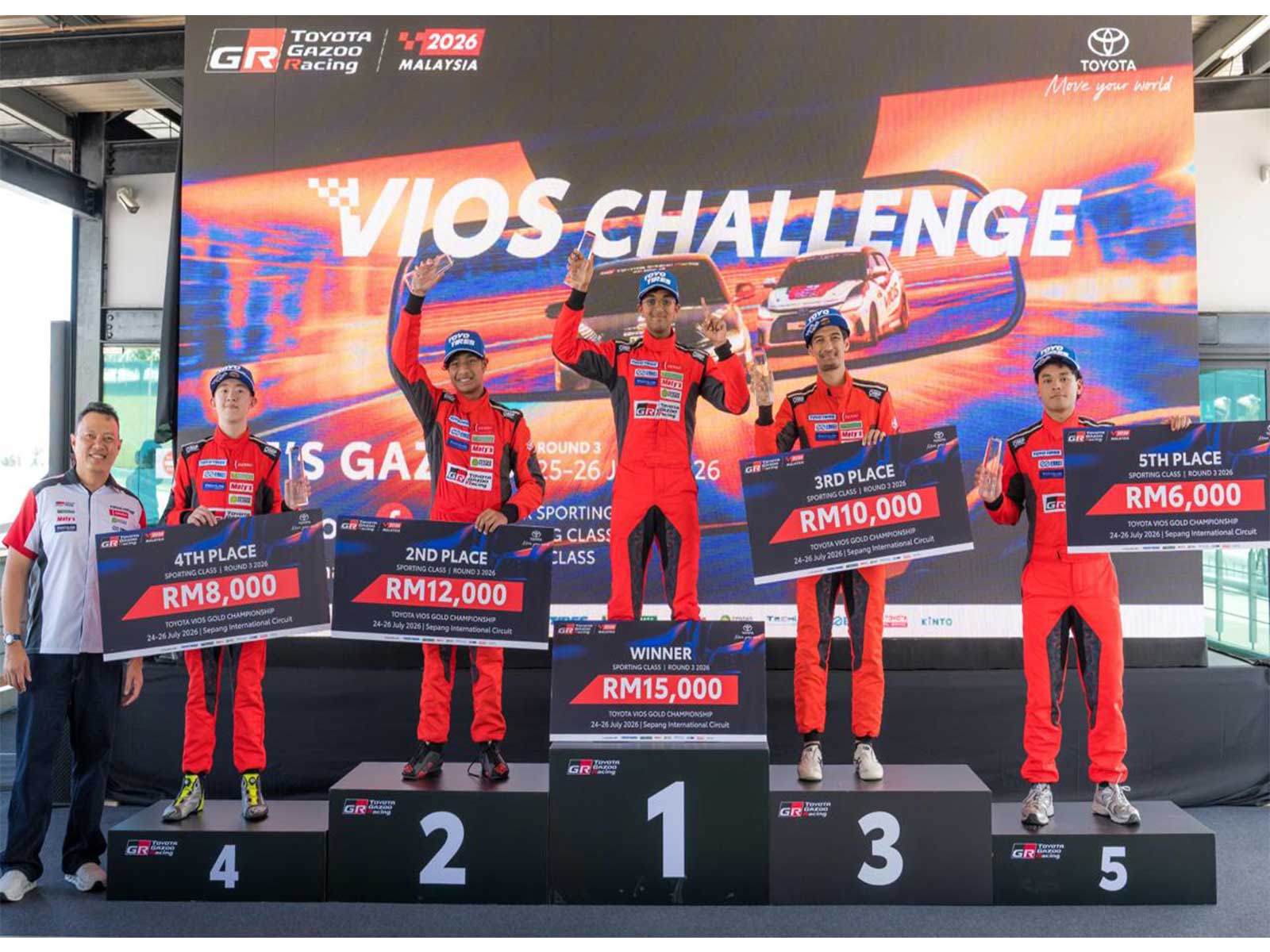 Aditya won his first international race at Sepang International Circuit (Photo: Rayo Racing)