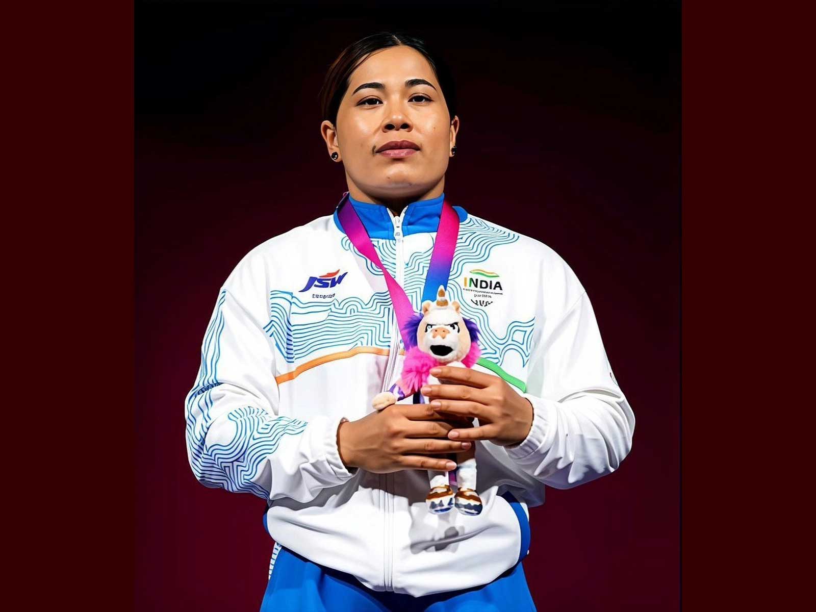 Indian weightlifter Bindyarani Devi (Photo: X/ @pushkardhami)