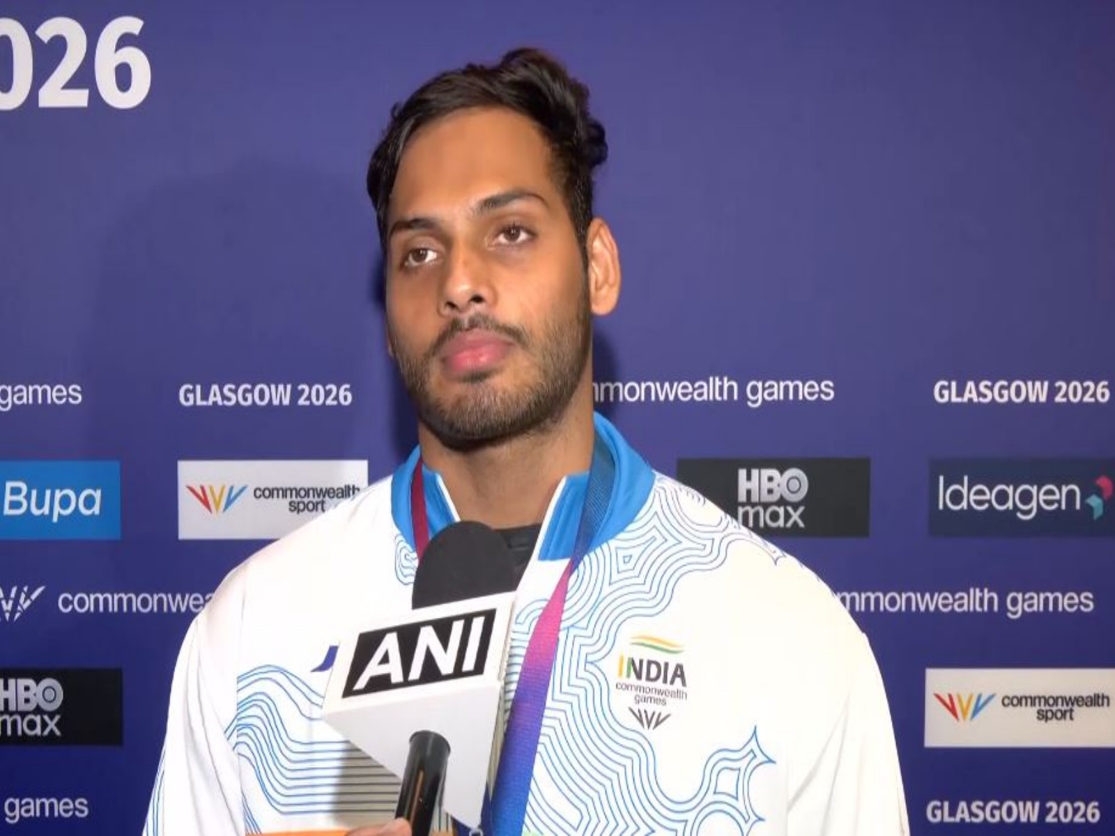 Indian weightlifter Ajay Babu. (Photo: ANI)