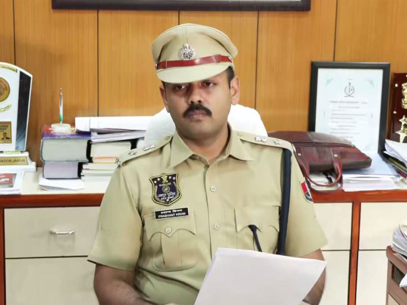 West Jaipur DCP Prashant Kiran (Photo/ANI)