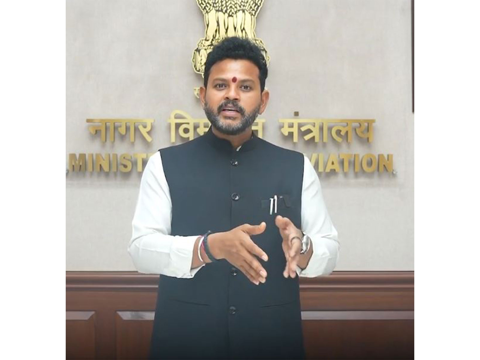 Union Civil Aviation Minister Ram Mohan Naidu (Photo/ANI)