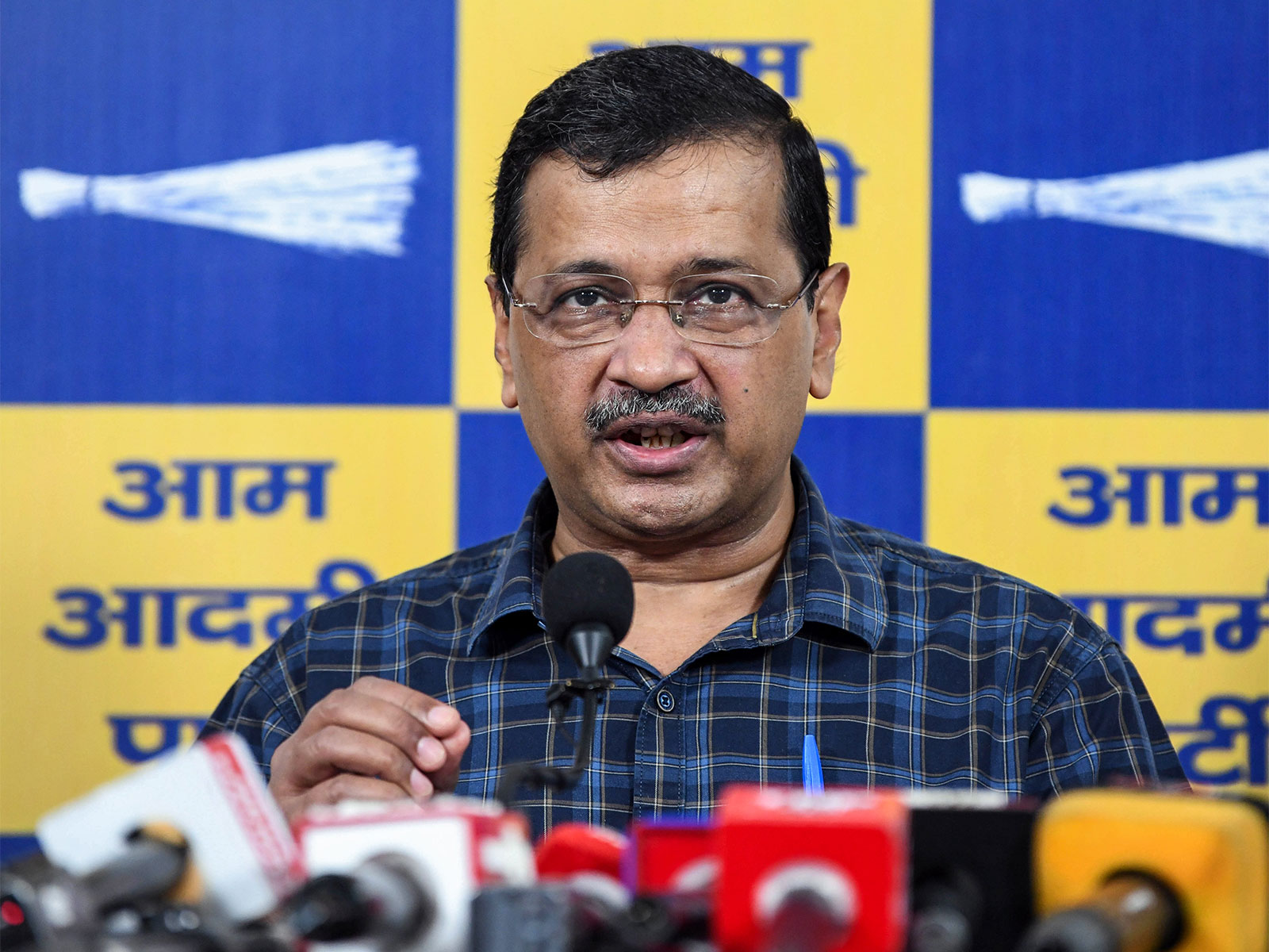 Aam Aadmi Party national convenor Arvind Kejriwal (File Photo/ANI)