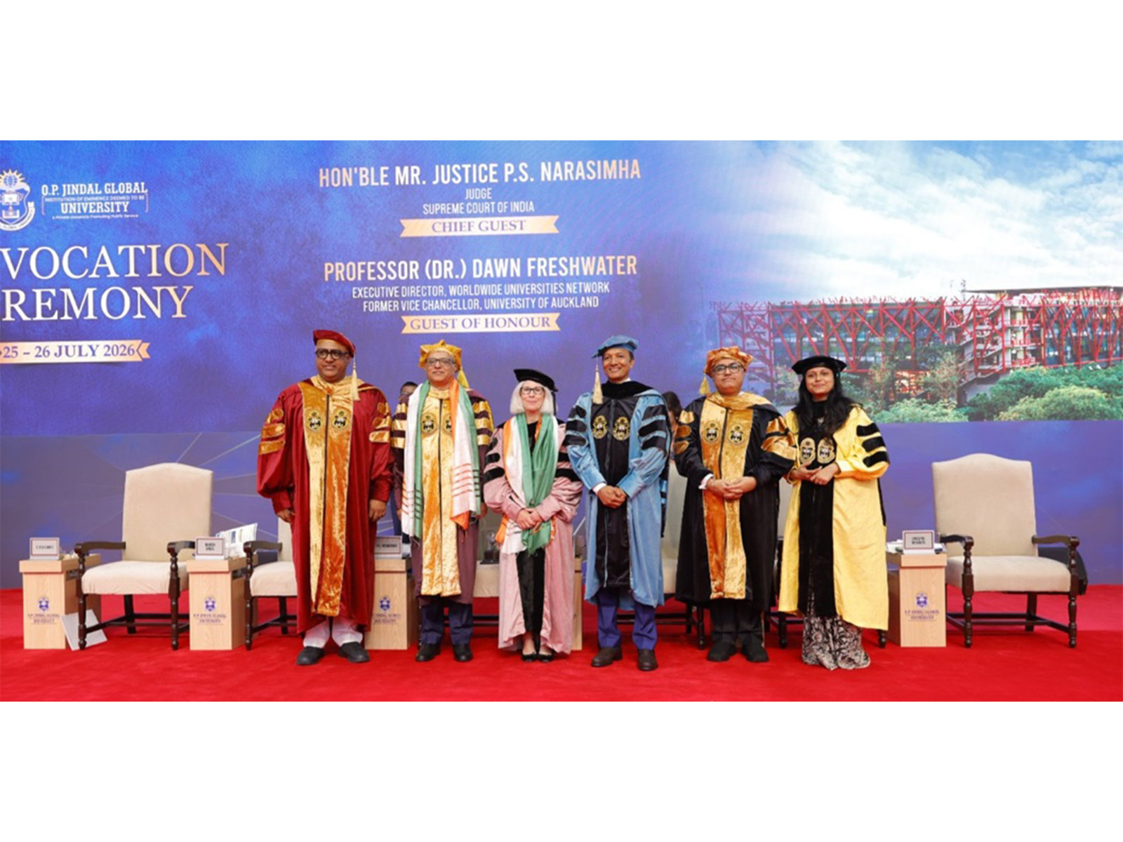 JGU Hosts 15th Convocation  Celebrates Academic Excellence and Global Leadership