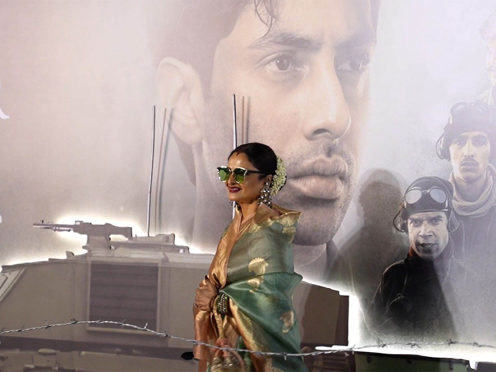 Actress Rekha (Image source: ANI)