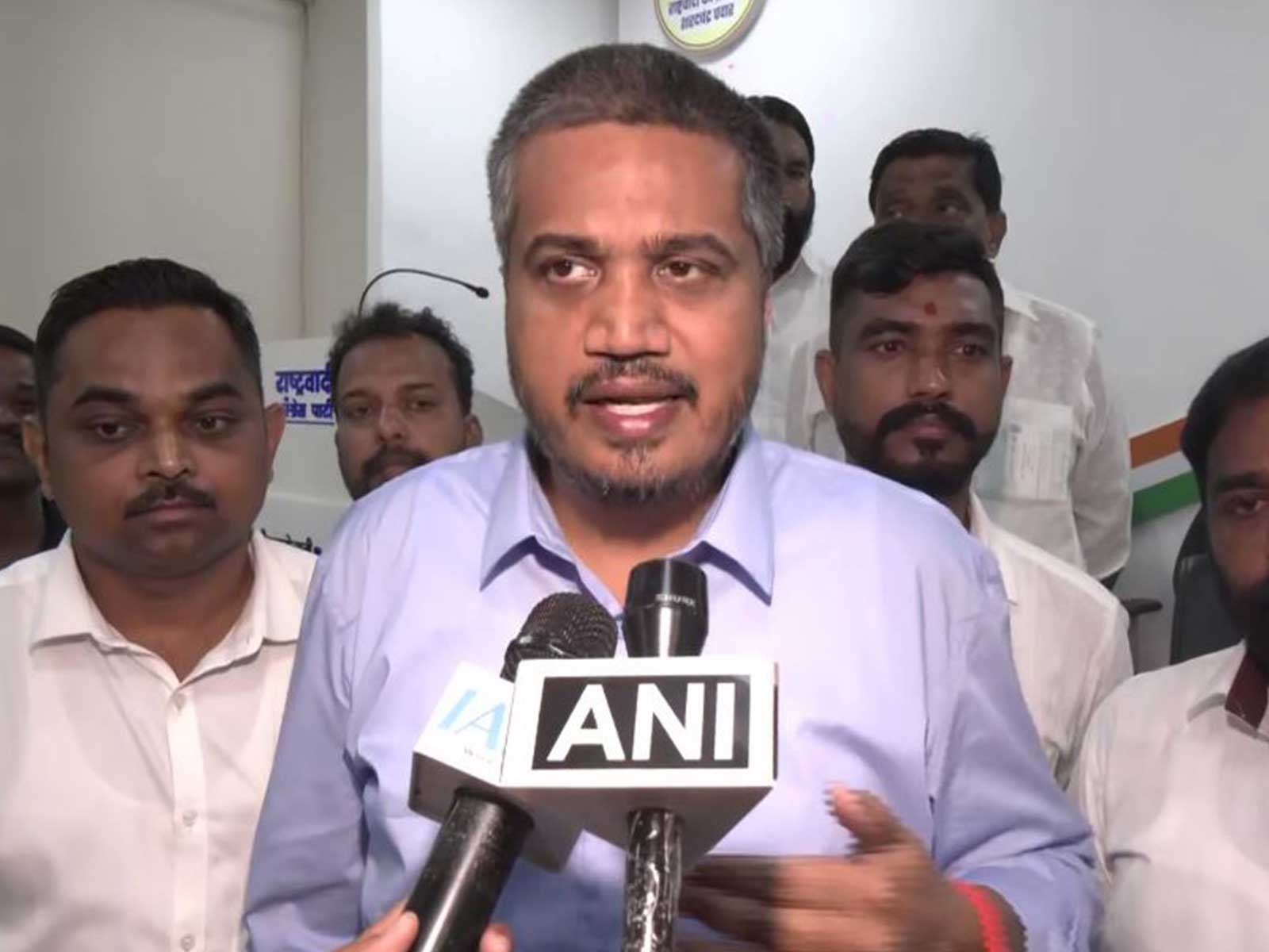 NCP-SP MLA Rohit Pawar (Photo/ANI)