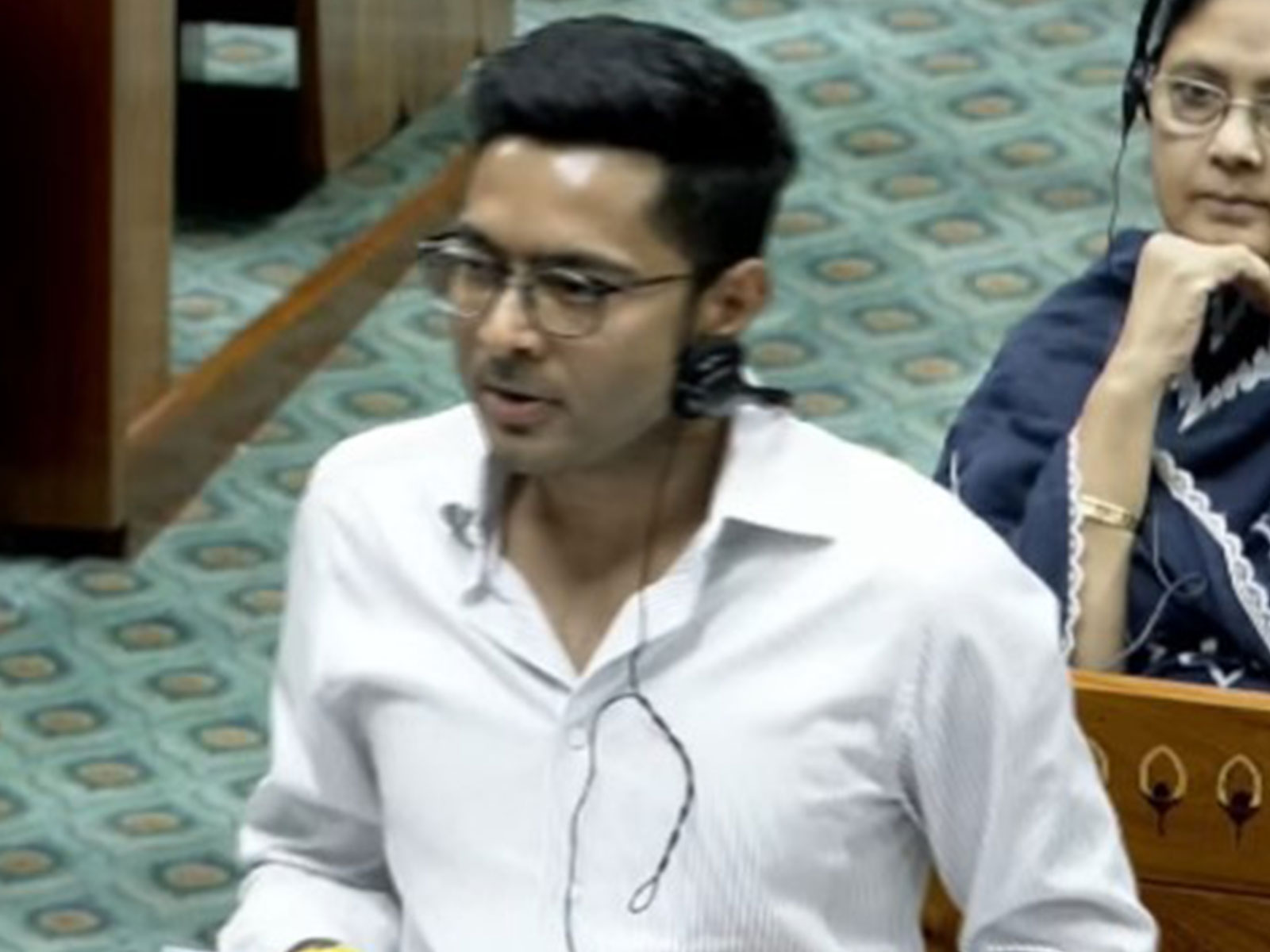 TMC MP Abhishek Banerjee (Photo/Sansad TV/YouTube)