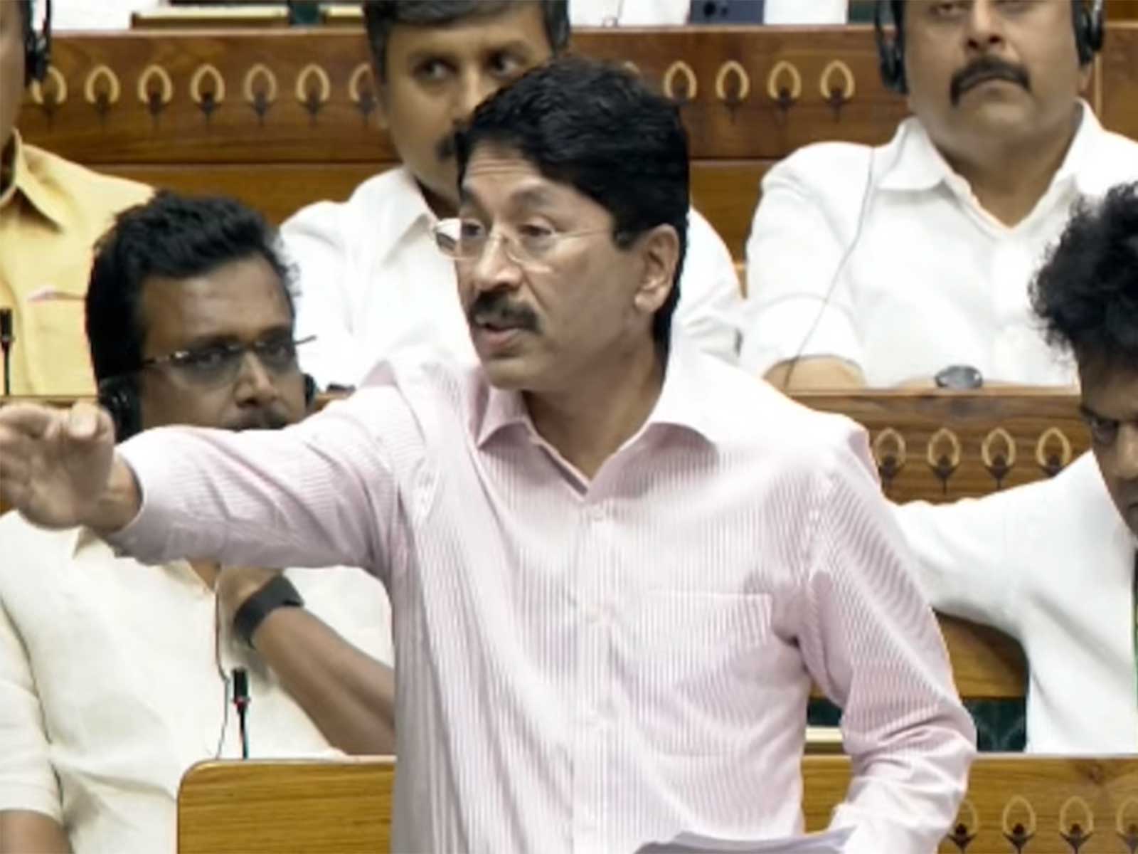 DMK MP Dayanidhi Maran (Photo/Sansad TV)