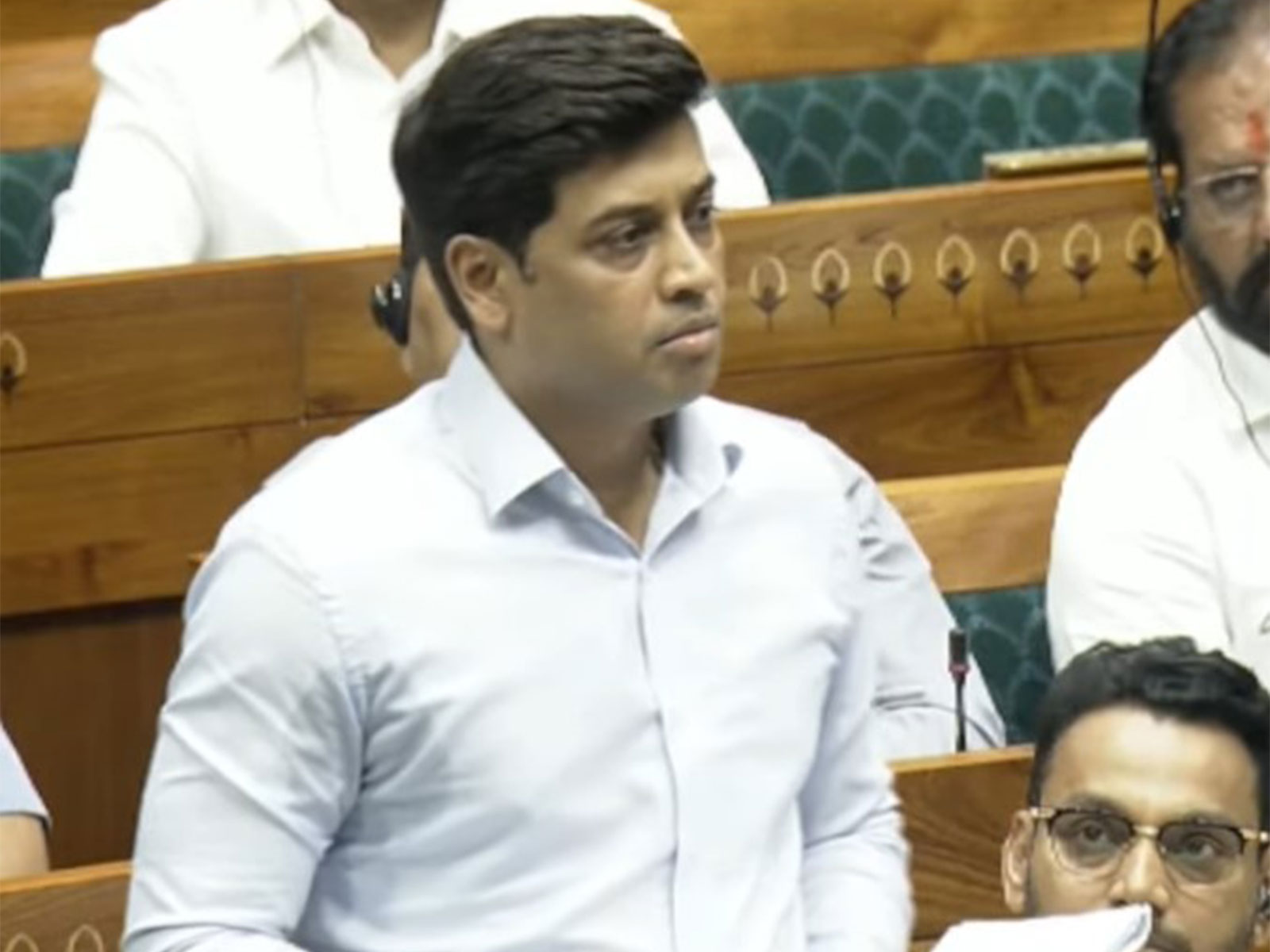Shiv Sena MP Shrikant Shinde (Photo/Sansad TV/YouTube)
