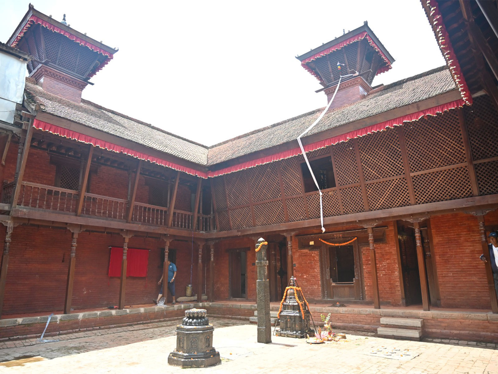 India, Nepal jointly inaugurate restored Gusthal Mahavihar in Lalitpur (Photo/Embassy of India in Kathmandu)