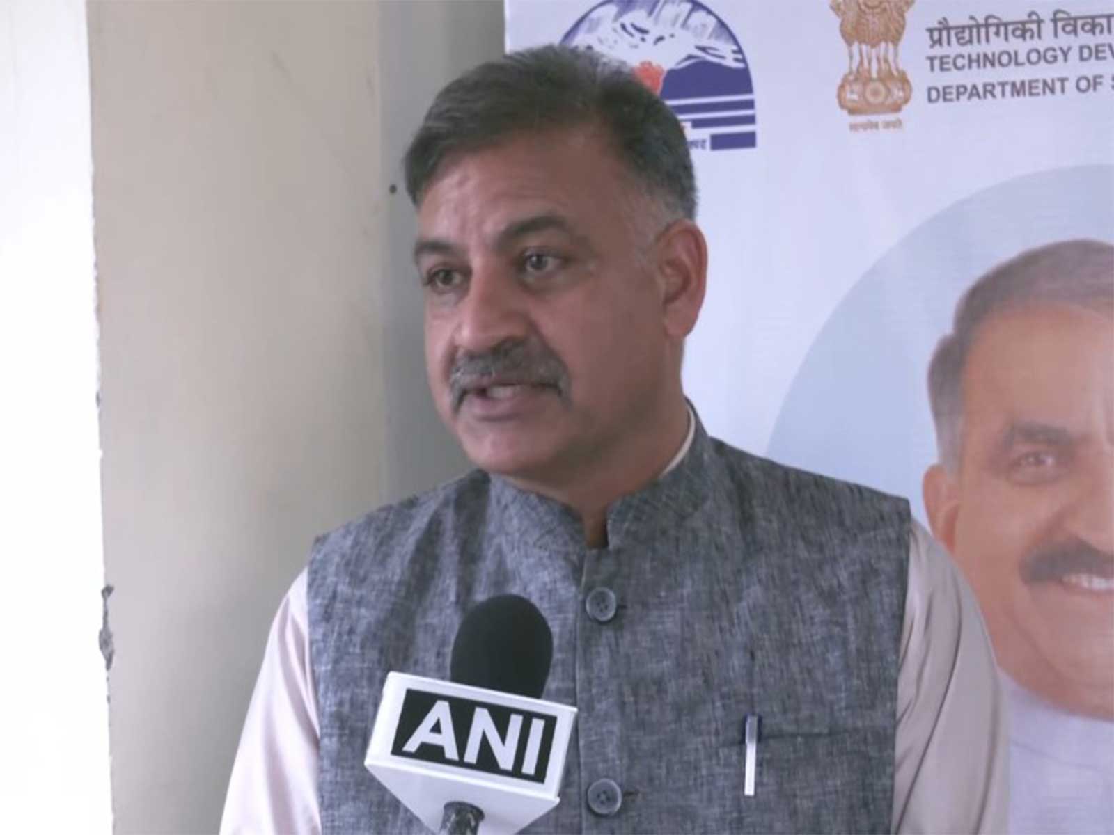 Pushpendra Rana, Special Secretary, Himachal Pradesh State Disaster Management Authority (Photo/ANI)