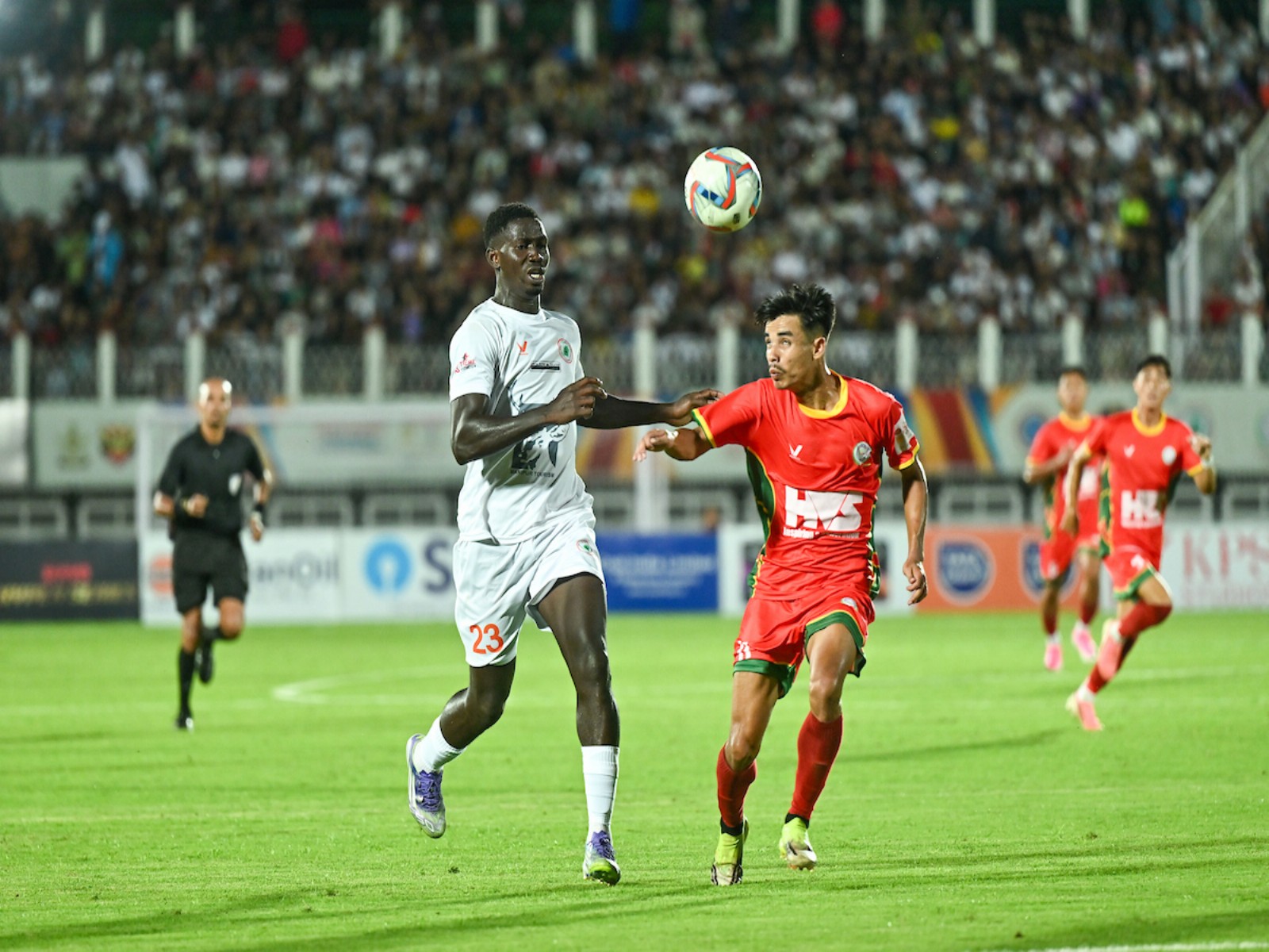 TRAU FC and NEROCA FC players (Photo: Durand Cup)
