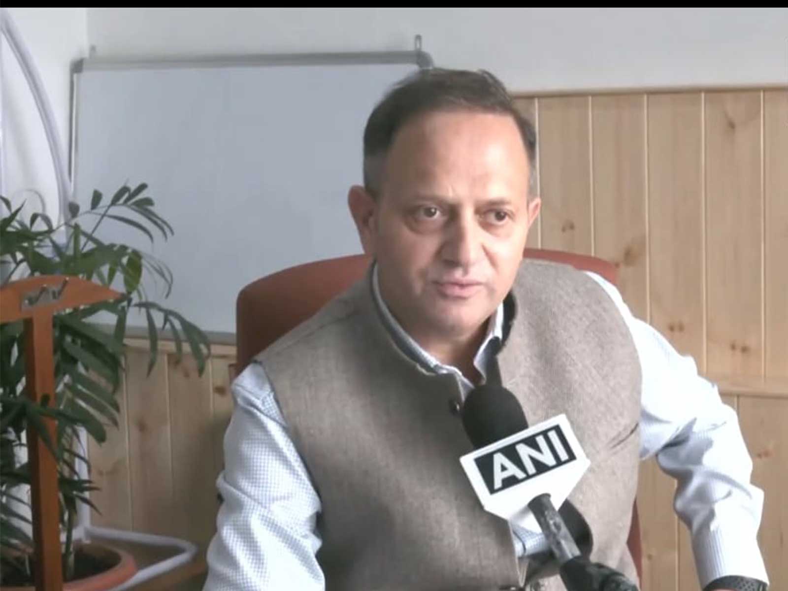 Pushpendra Rana, Special Secretary, Himachal Pradesh State Disaster Management Authority (Photo/ANI)