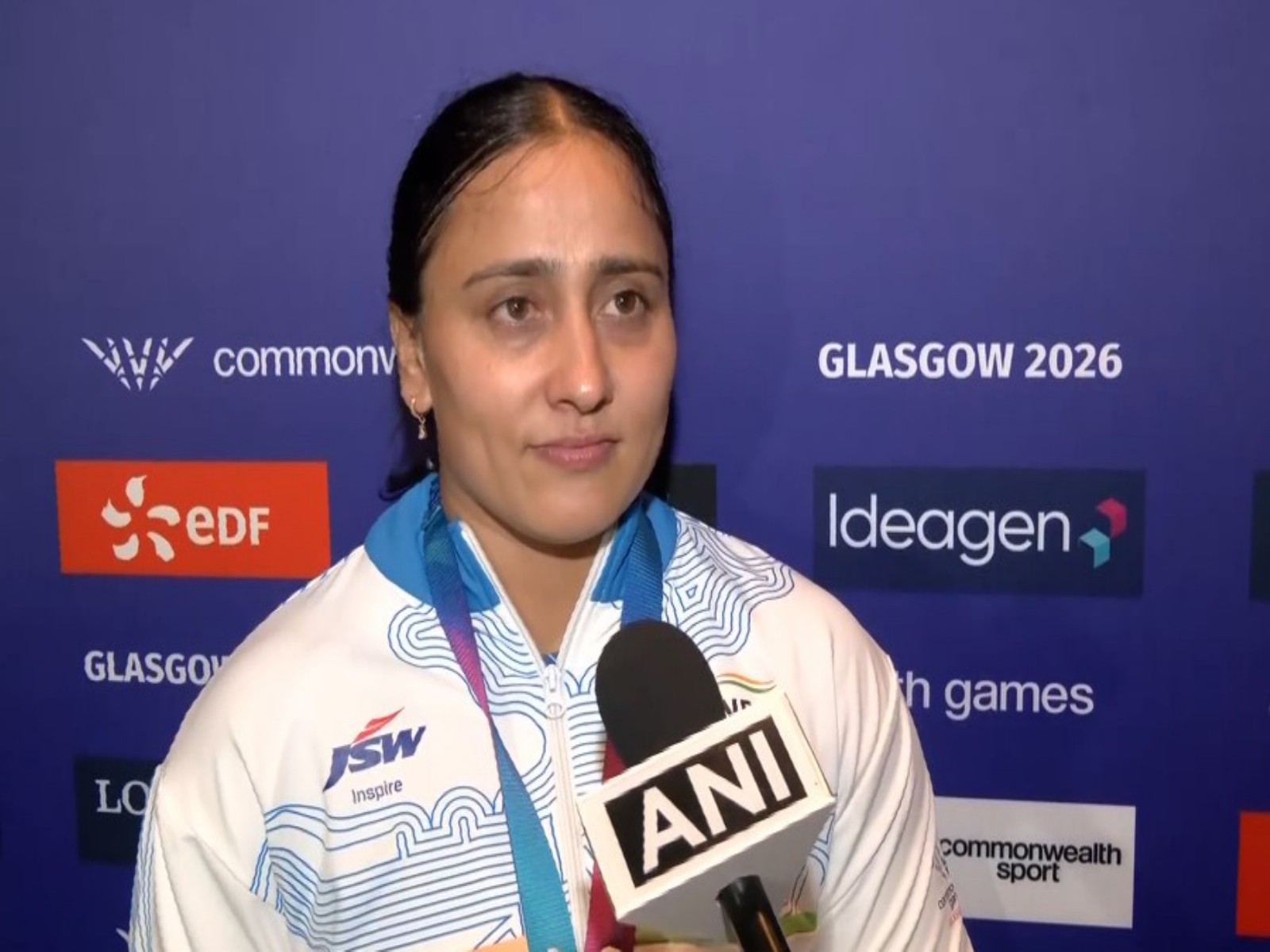 Indian weightlifter Harjinder Kaur (Photo: ANI)