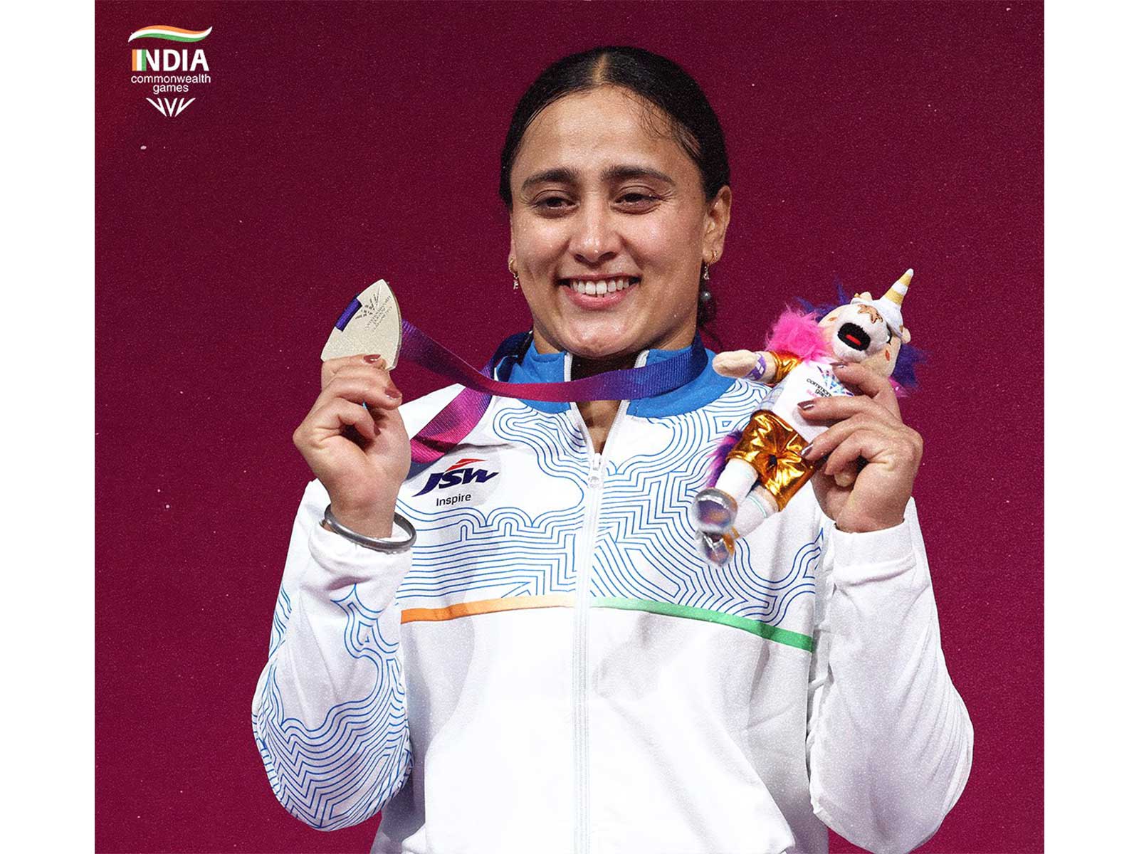 Indian weightlifter Harjinder Kaur (Photo: ANI)