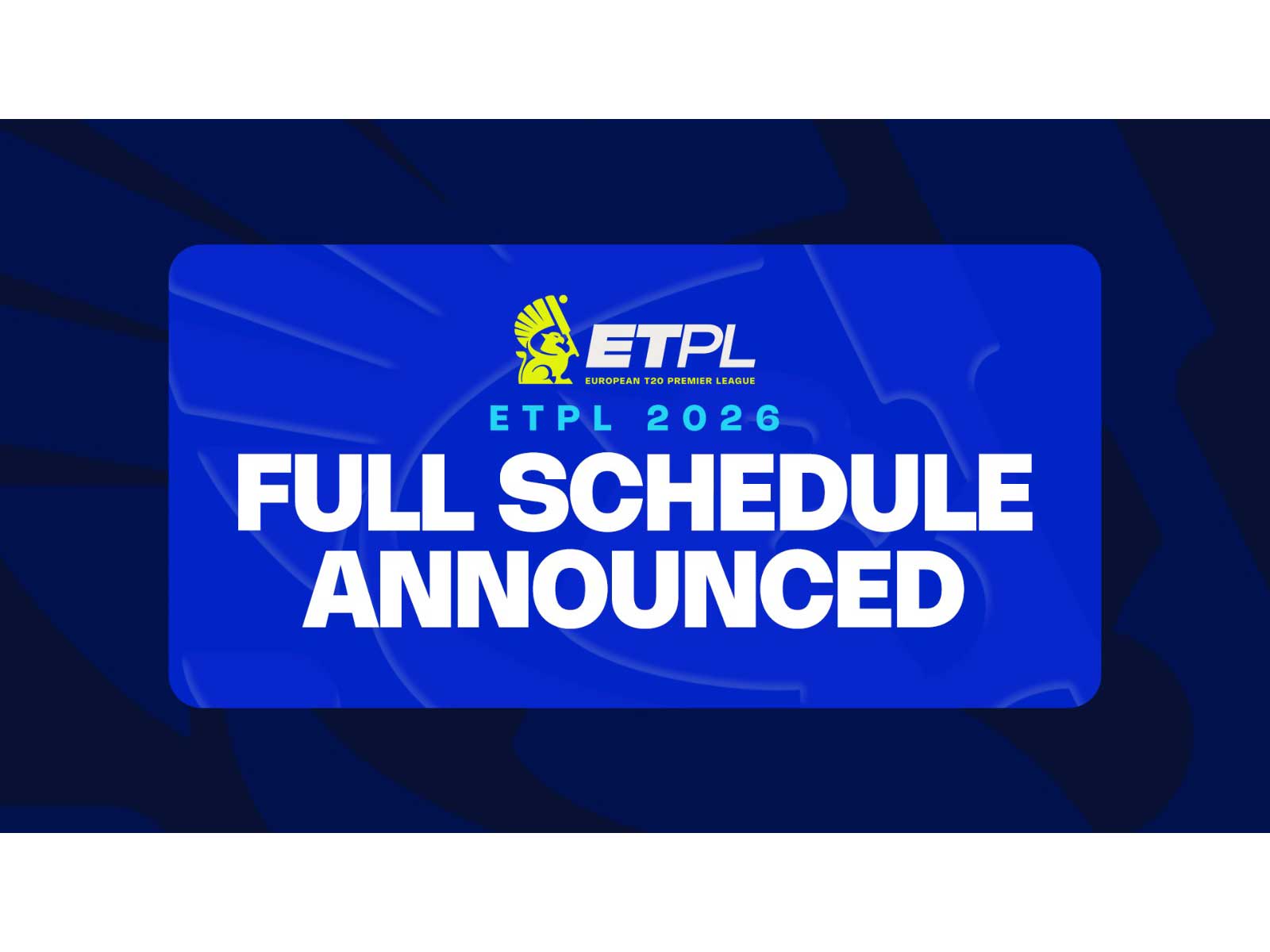Full schedule of ETPL 2026 has been announced. (Photo: ETPL)