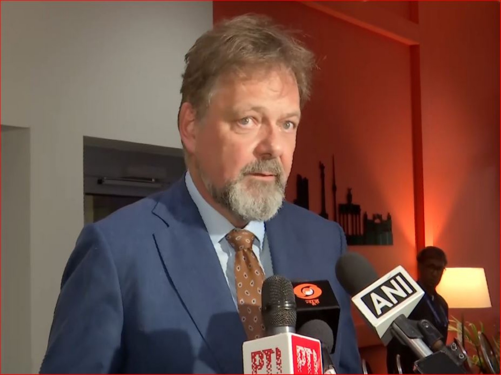 German Ambassador to India Philipp Ackermann (Photo/ANI)