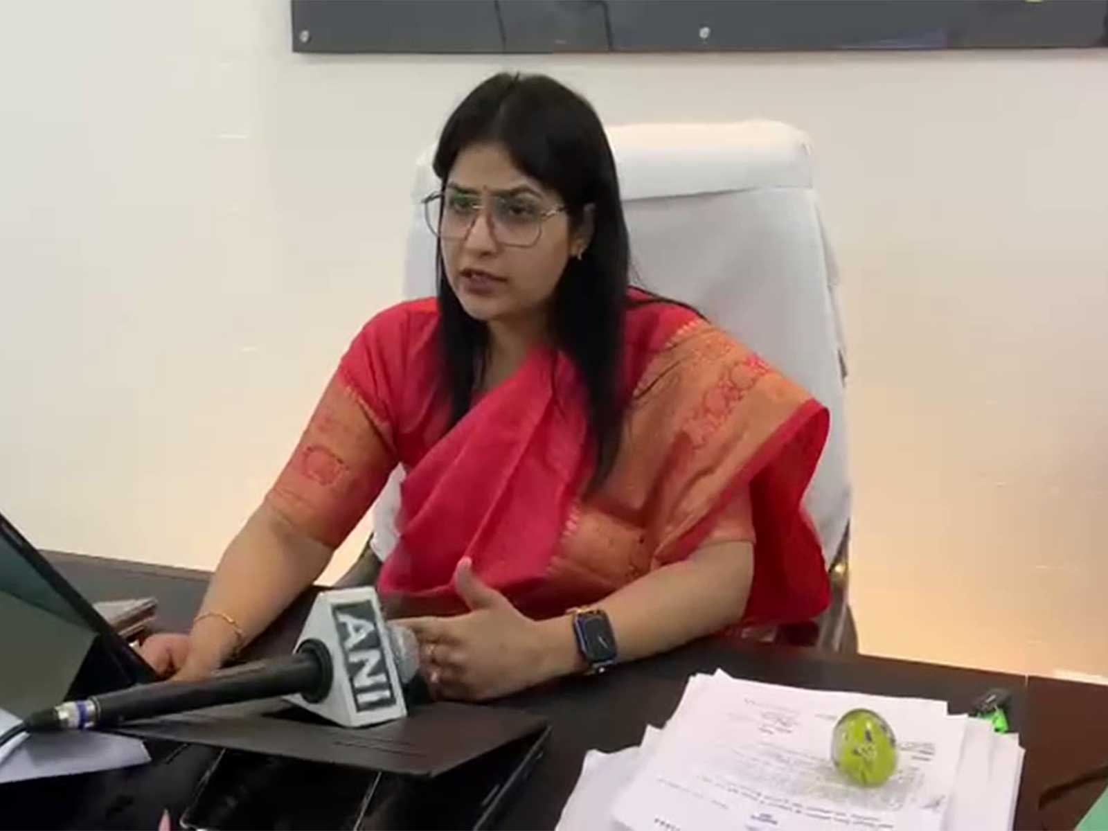 Hapur District Magistrate Kavita Meena (Photo/ANI)