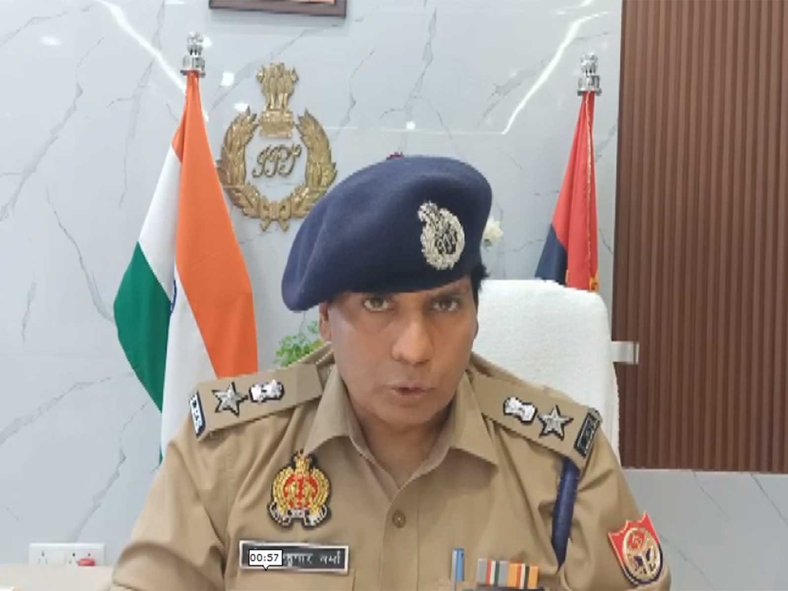 Muzaffarnagar SSP Sanjay Kumar Verma (Photo/UP Police)