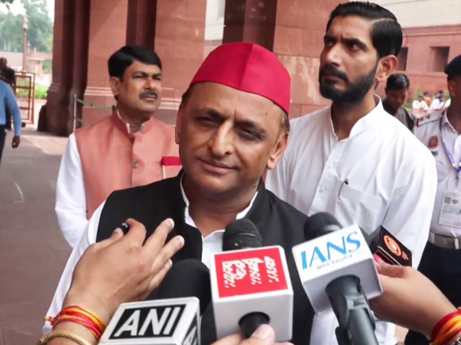 Samajwadi Party (SP) chief Akhilesh Yadav (Photo/ANI)