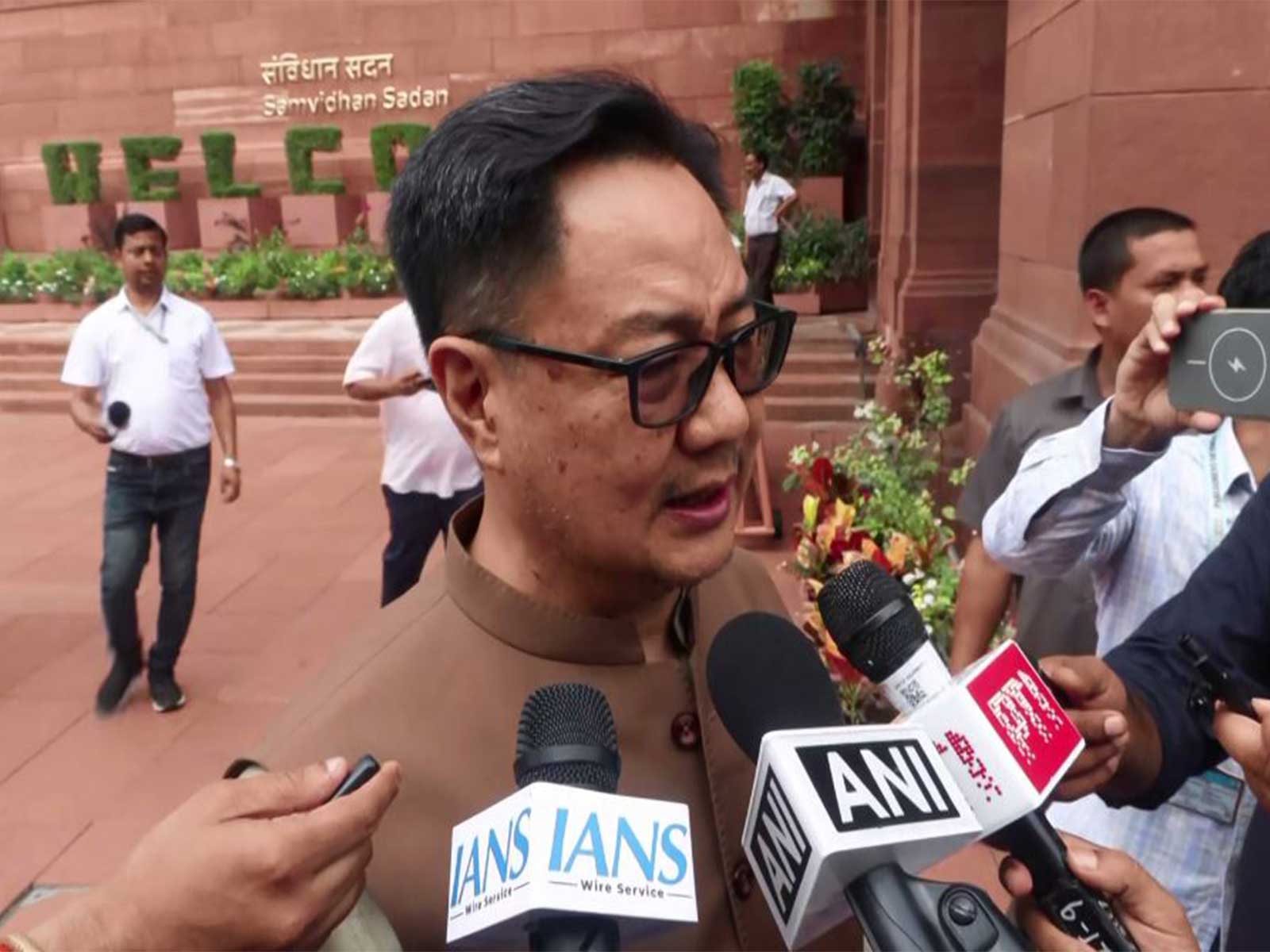 Union  Parliamentary Affairs Minister Kiren Rijiju (Photo/ANI)