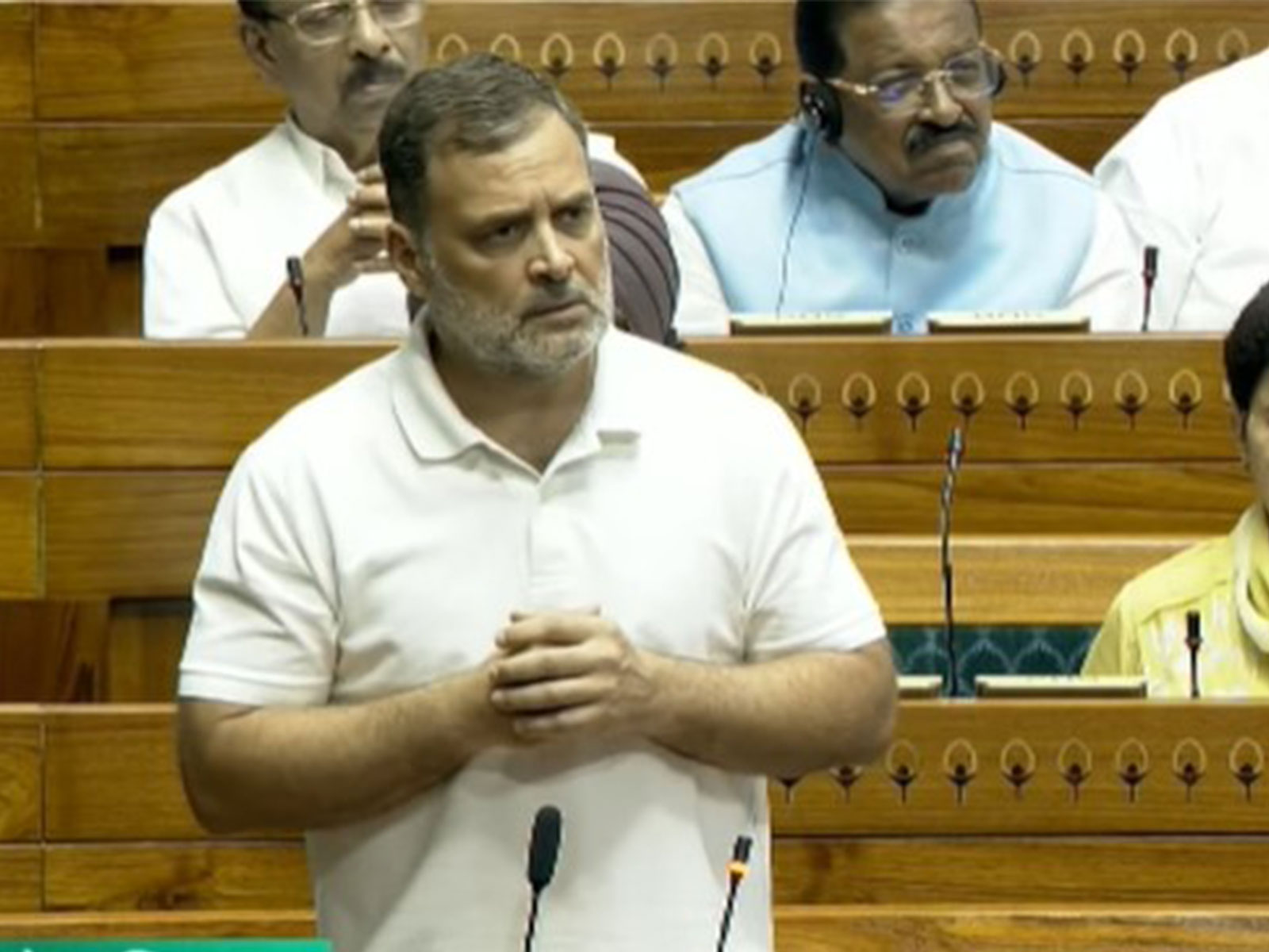 Lok Sabha Leader of the Opposition (Photo/Sansad TV)