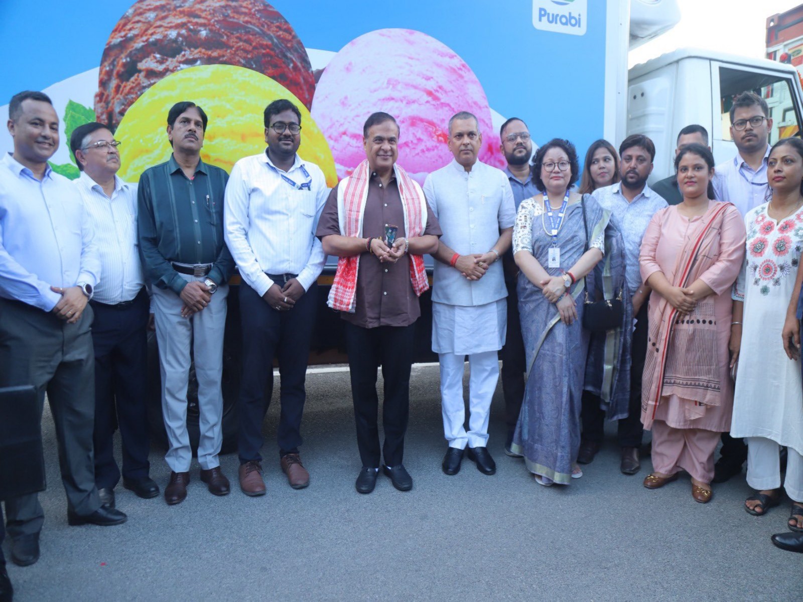 Purabi Dairy ice-cream reaches Bhutan (Photo/X_@PiyushGoyal)
