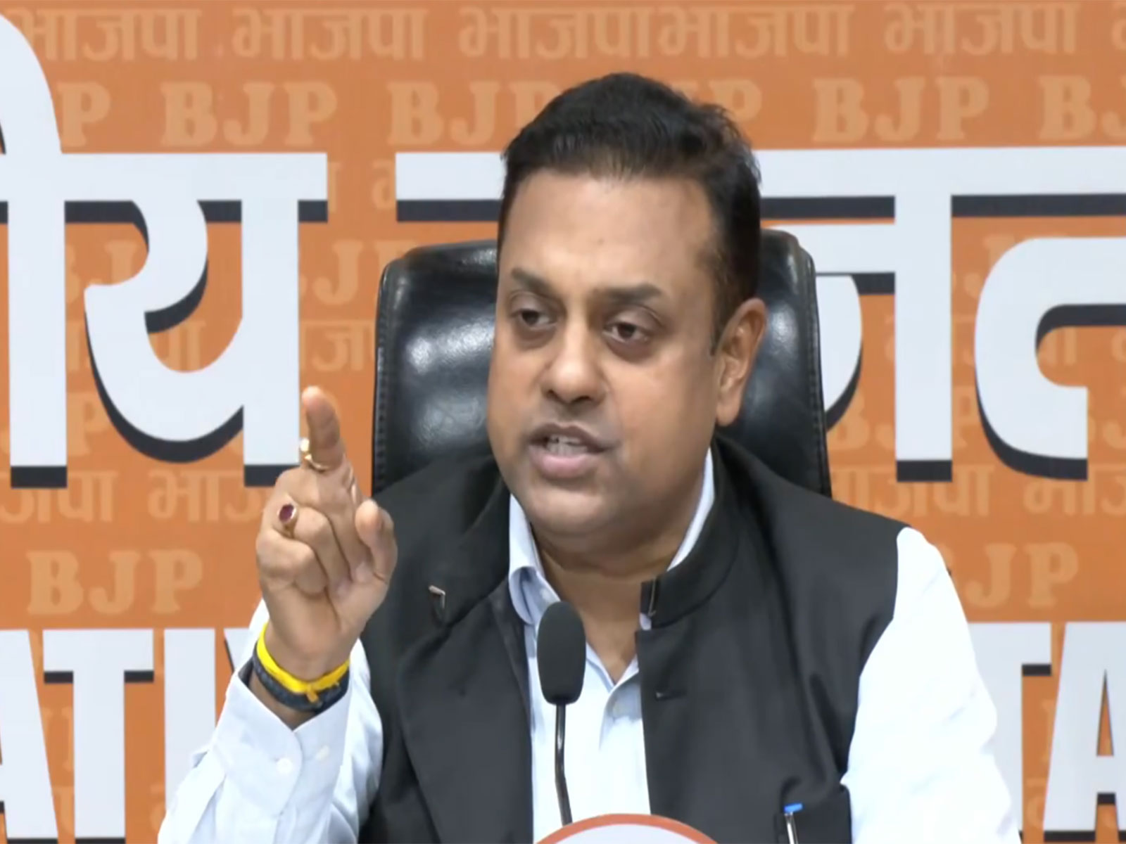 Bharatiya Janata Party MP and National spokesperson Sambit Patra (Photo/ANI)
