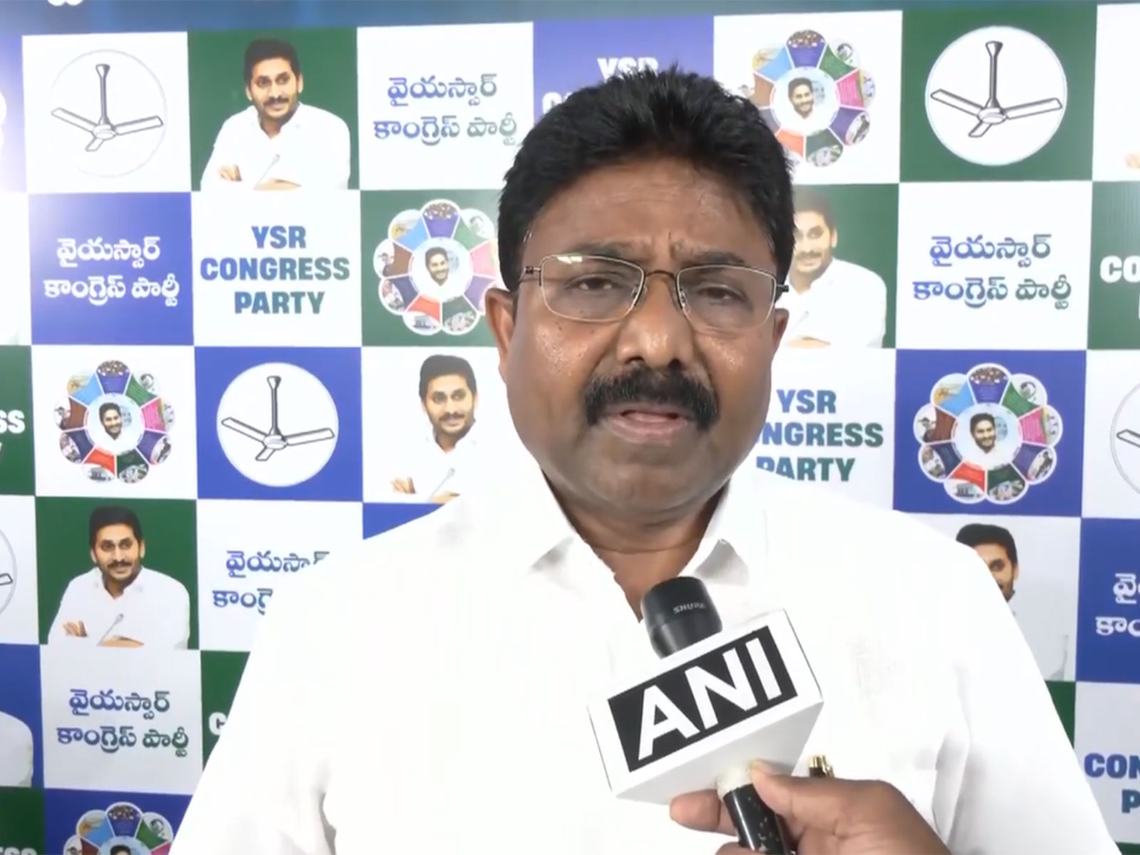Andhra Pradesh former Education Minister and YSRCP PAC member Adimulapu Suresh (Photo/ANI)