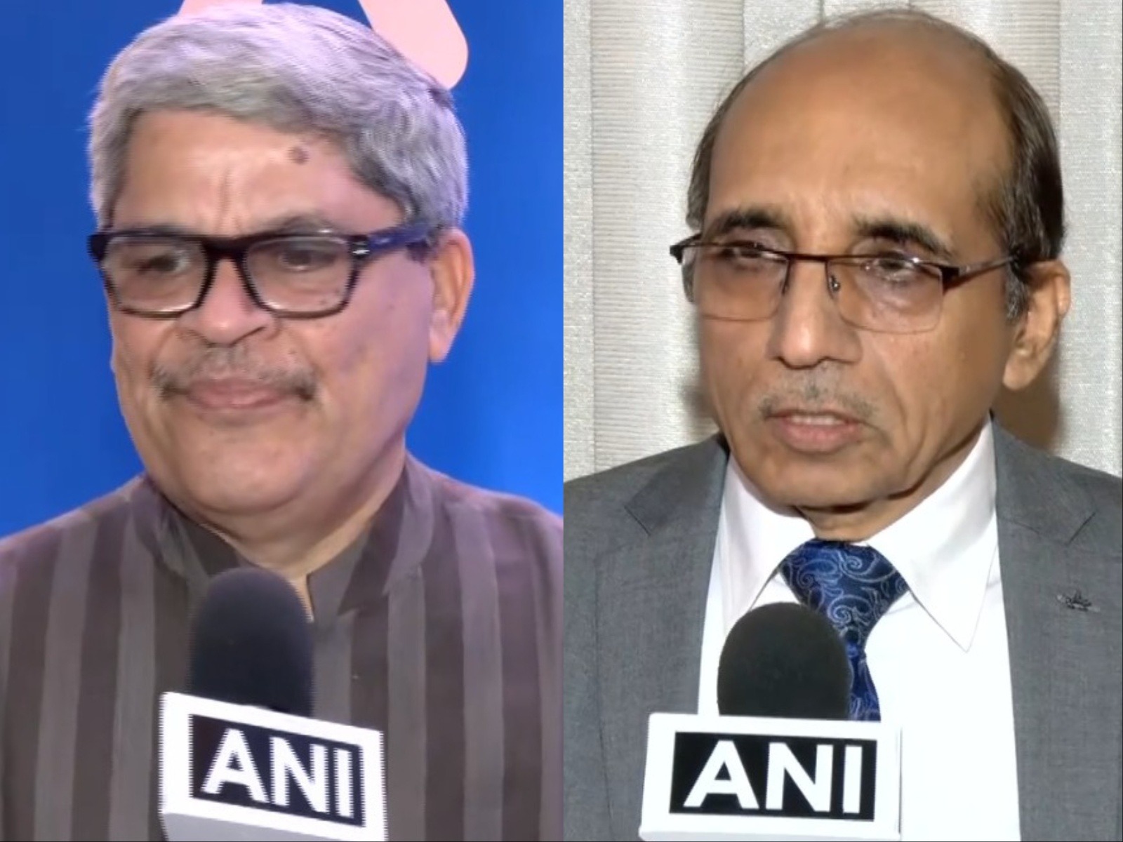 NCDEX MD & CEO Arun Raste; Rajiv Relhan, MD & CEO (NCCL) (Photo/ANI)