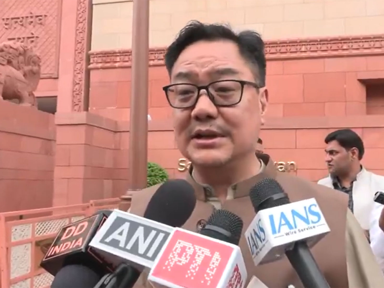 Union Parliamentary Affairs Minister Kiren Rijiju (Photo/ANI)