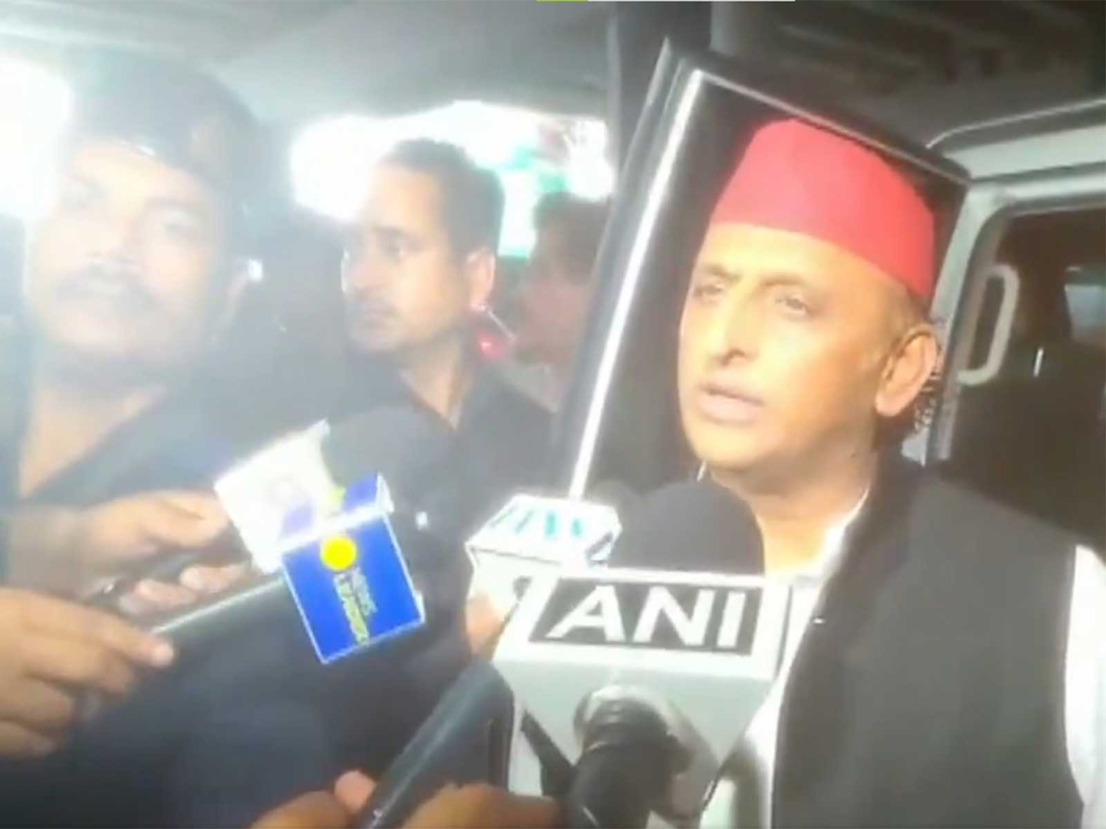 Samajwadi Party chief Akhilesh Yadav (Photo/ANI)