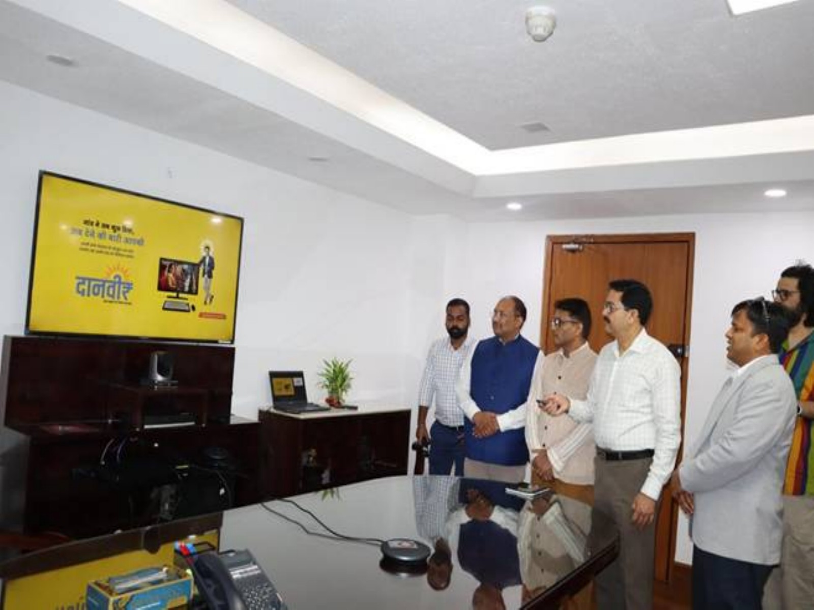 DAANVEER launched by Secretary of Ministry of Panchayati Raj Vivek Bharadwaj (Photo/PIB)