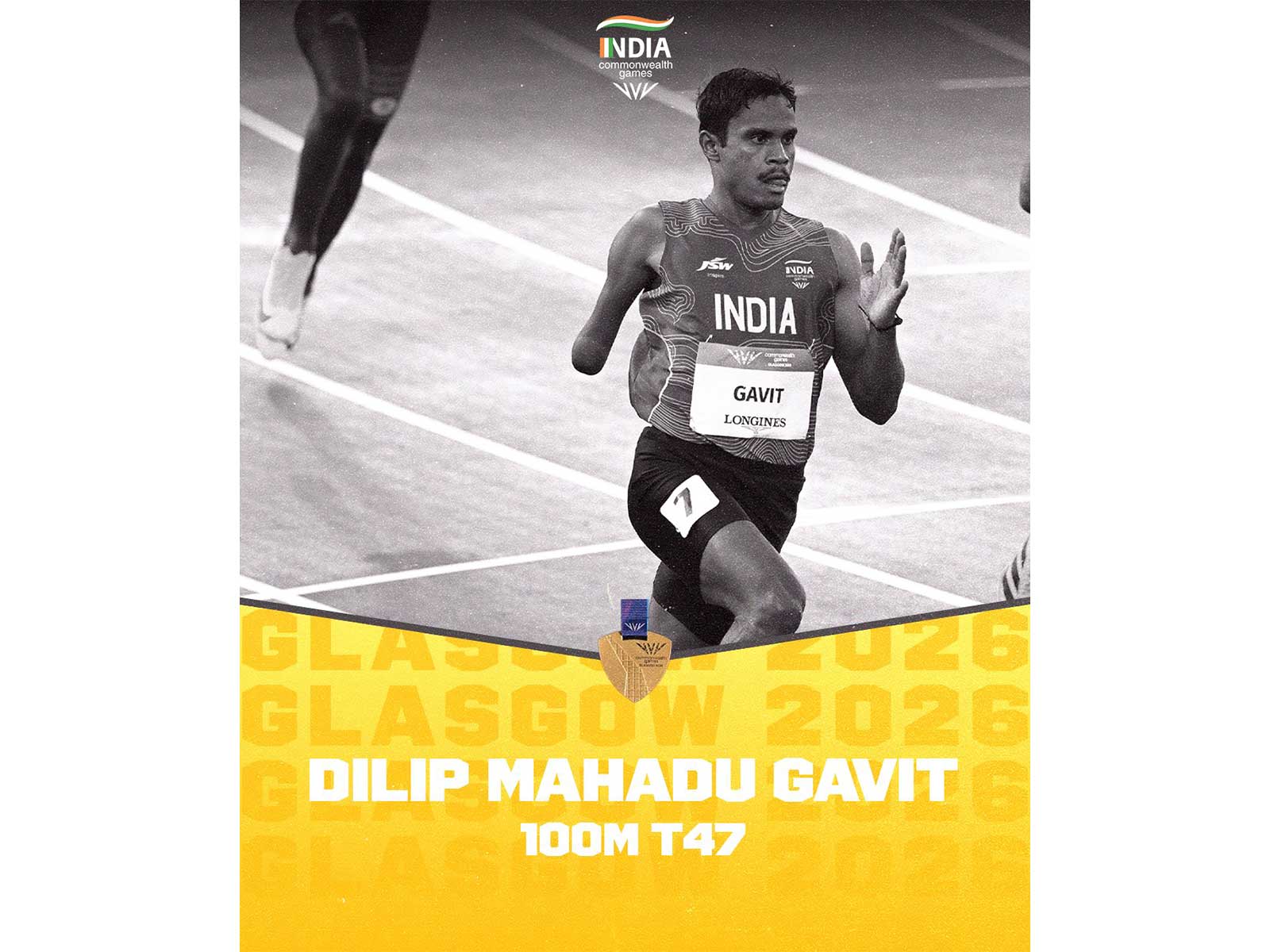 Dilip Mahadu Gavit. (Photo: X/ @WeAreTeamIndia)
