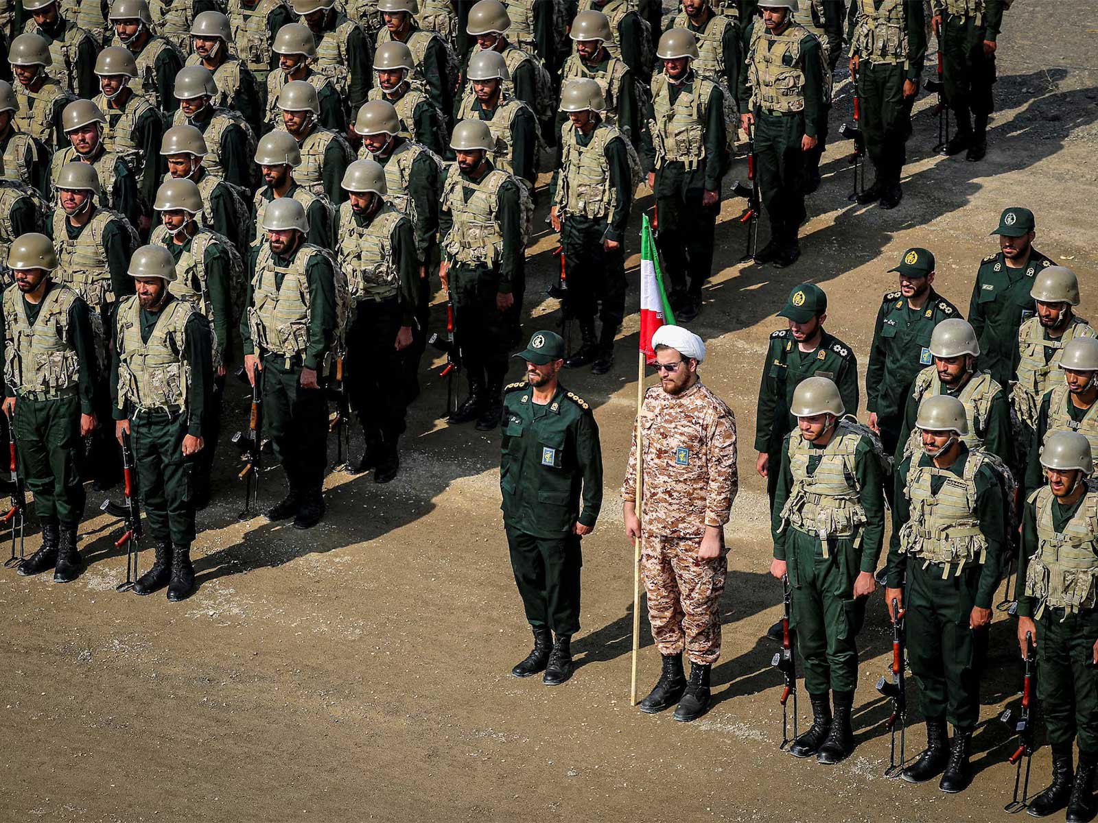 Members of the Islamic Revolutionary Guard Corps (IRGC) (File Photo/Reuters)