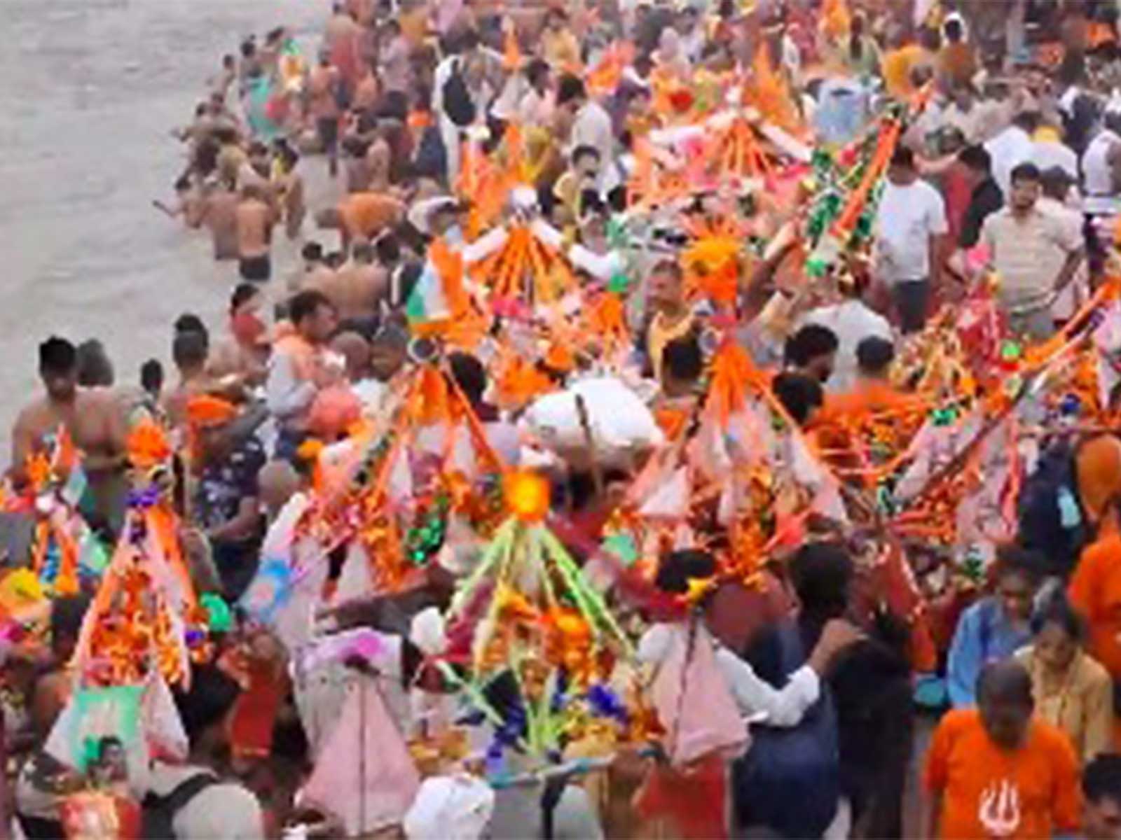 Visuals from Haridwar (Photo/ANI)