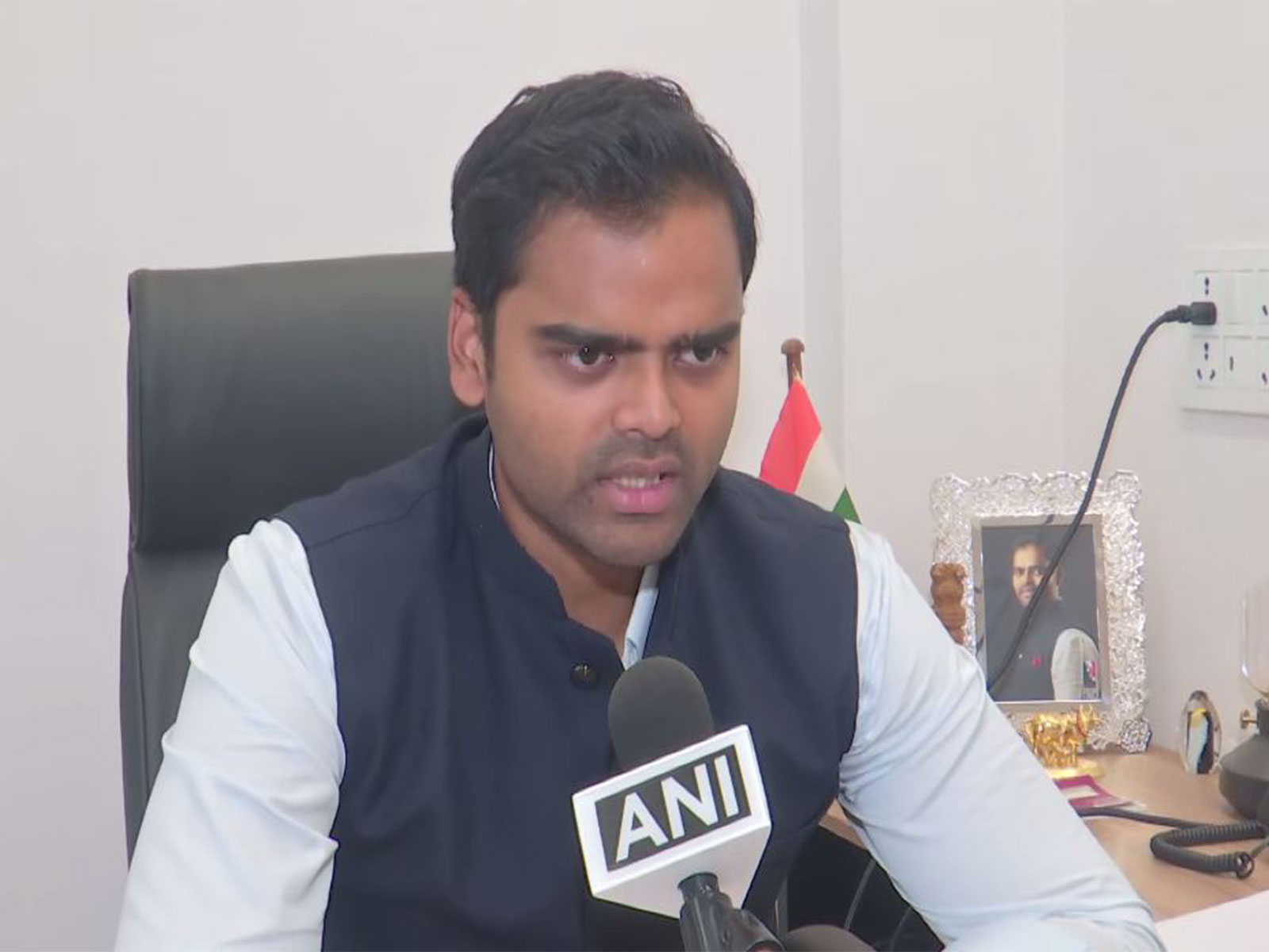 Samajwadi Party MP Pushpendra Saroj (Photo/ANI)