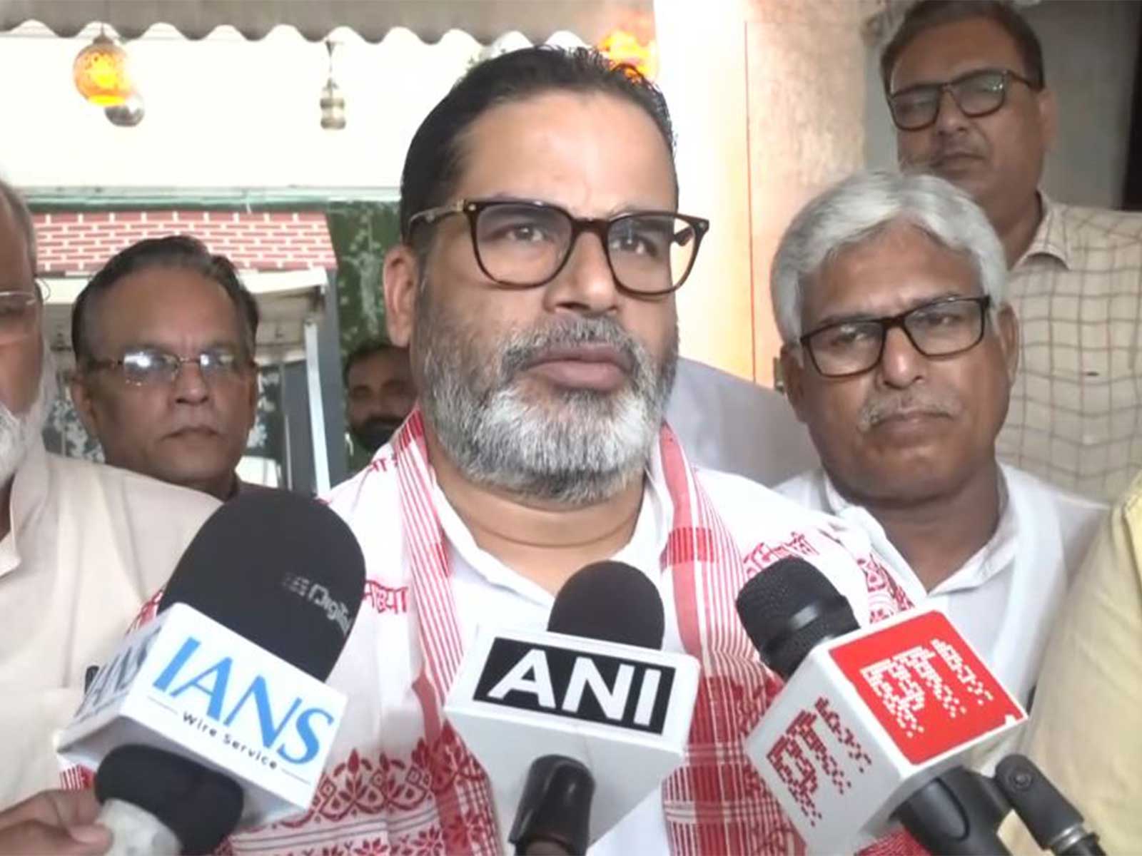 Jan Suraaj founder and Bankipur Assembly by-election candidate Prashant Kishore (Photo/ANI)