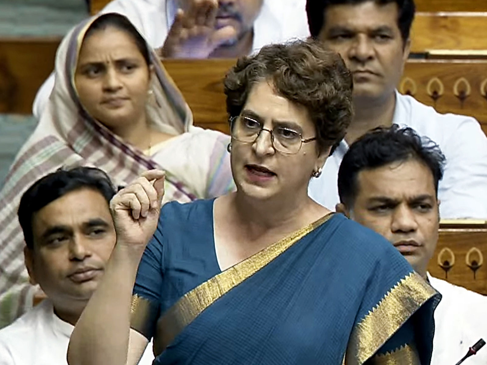 Congress MP Priyanka Gandhi Vadra (File Photo/ANI)