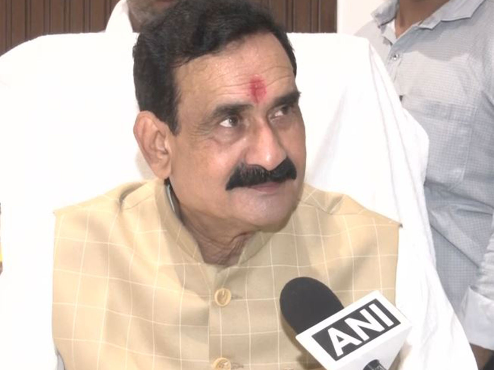 BJP leader and former Madhya Pradesh Home Minister Narottam Mishra (Photo/ANI)