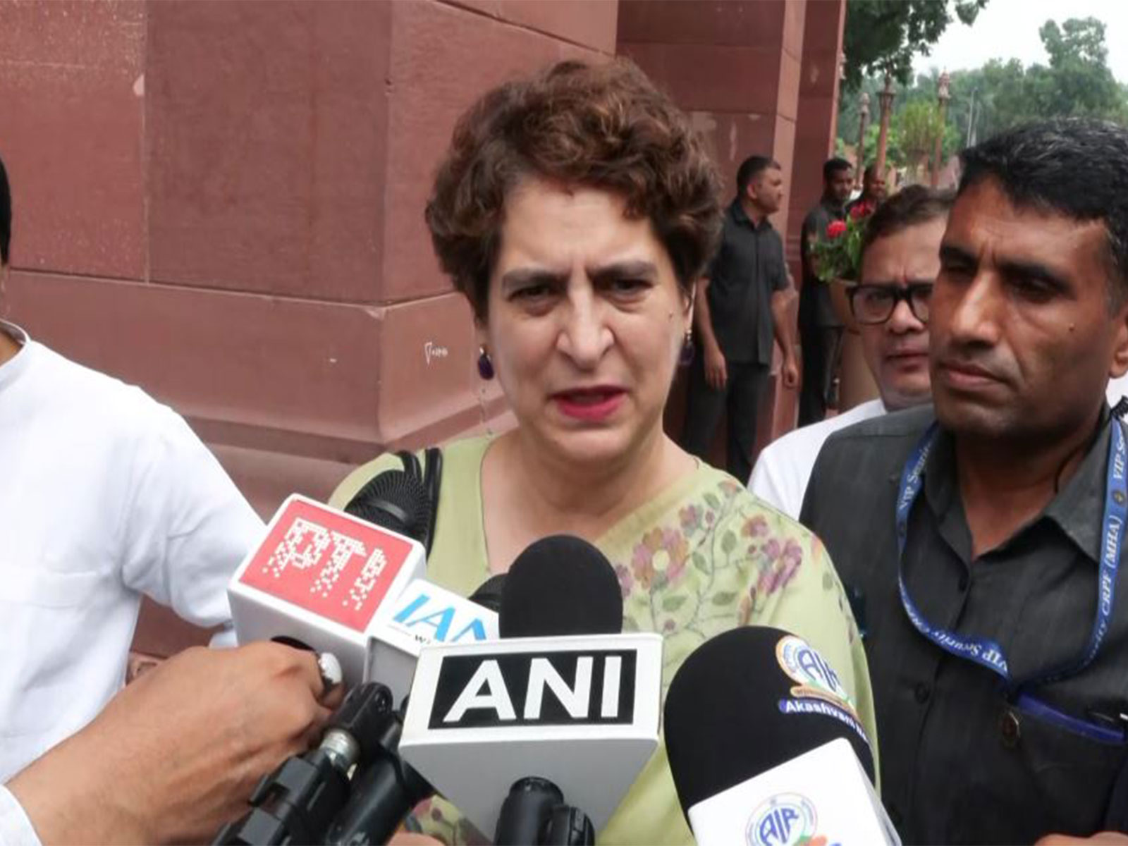 Congress MP from Wayanad Priyanka Gandhi Vadra (Photo: ANI)