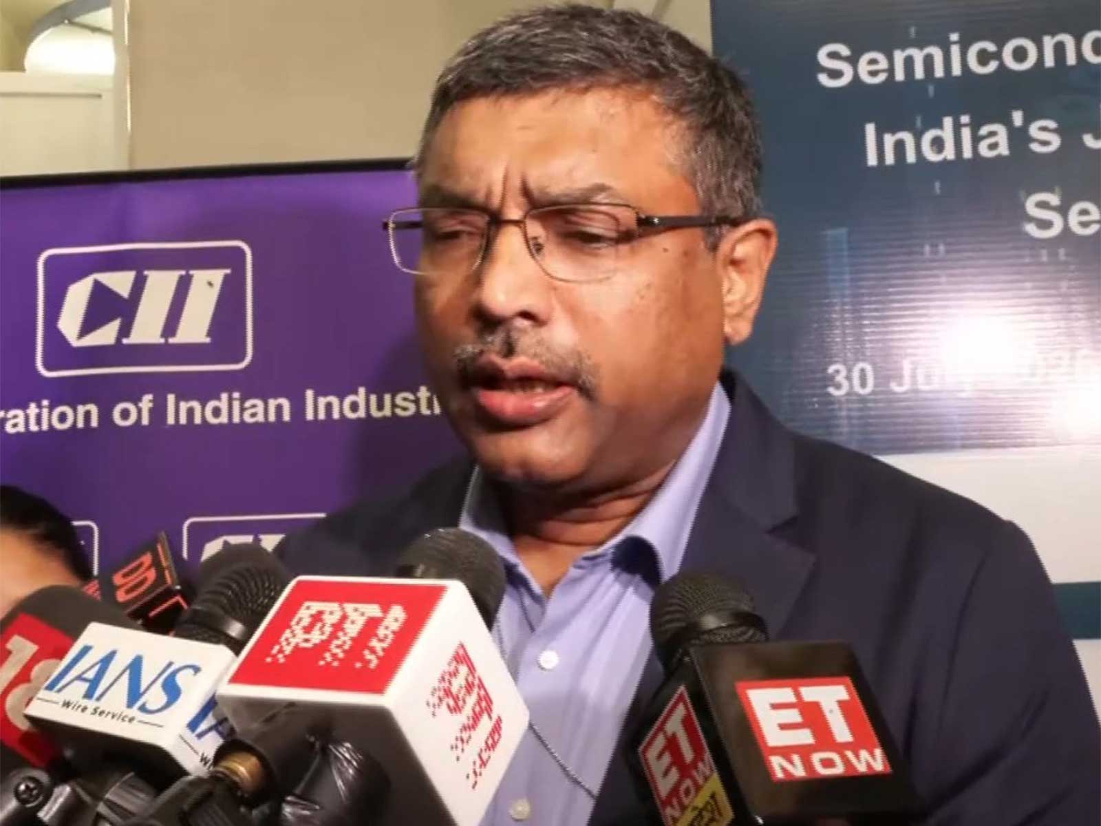 Ministry of Electronics and Information Technology (MeitY) Secretary S Krishnan (Photo/ANI)