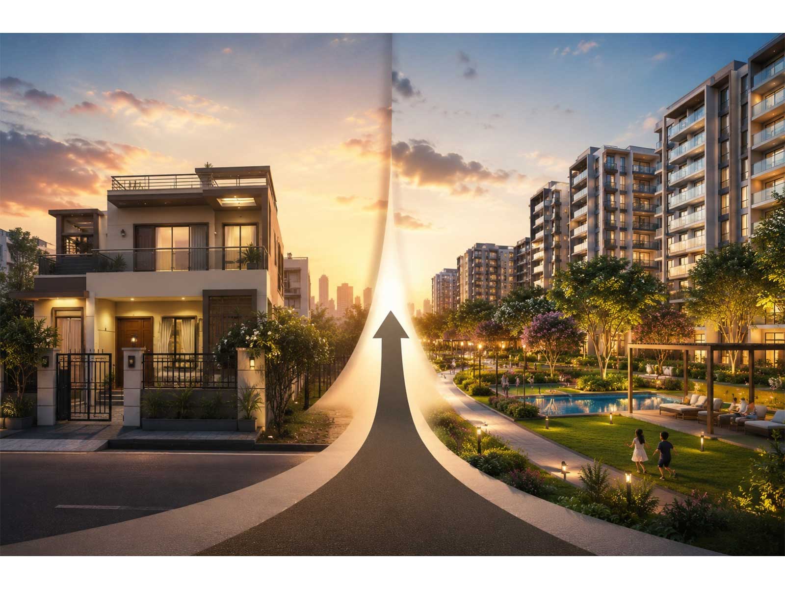The rise of the 'upgrade buyer' is reshaping Tier-II India's housing market, with families choosing professionally managed communities over standalone homes