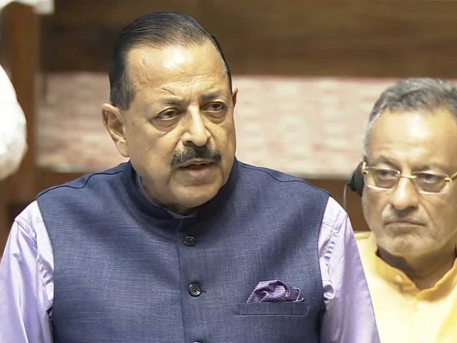 Union Minister Jitendra Singh (Photo Youtube/Sansad TV)