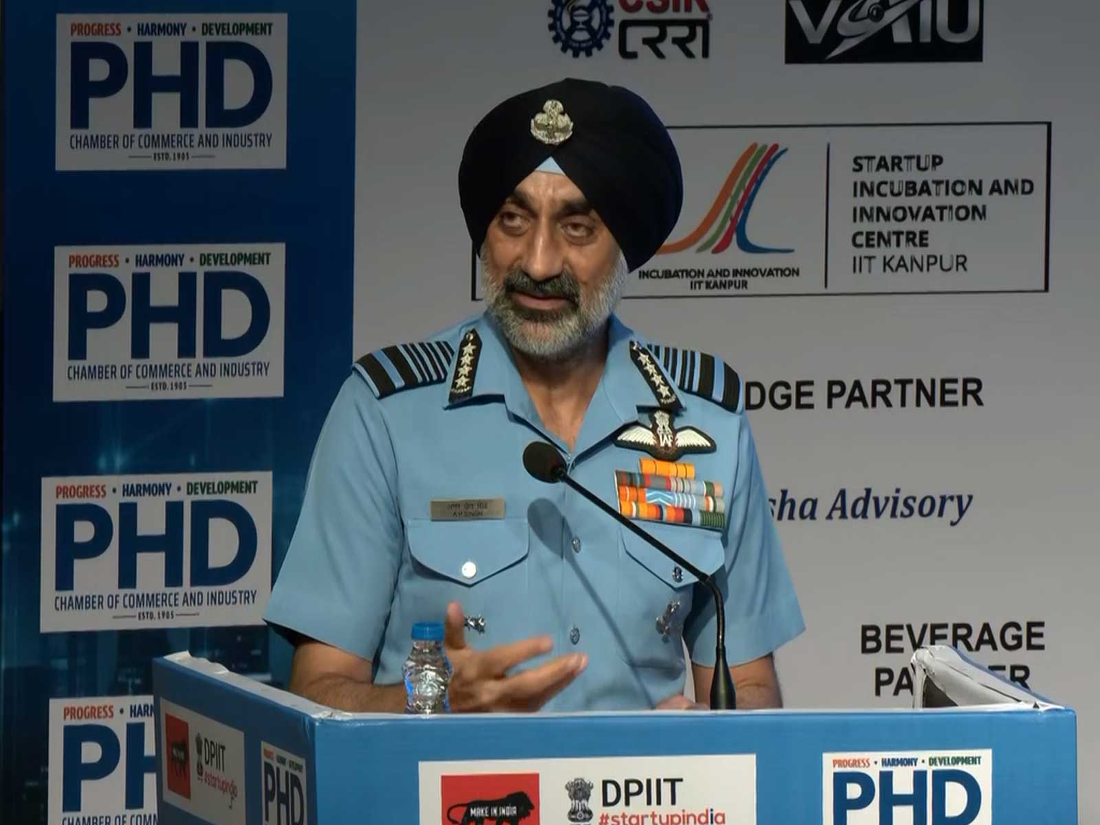 Air Chief Marshal Amar Preet Singh (Photo/ANI)