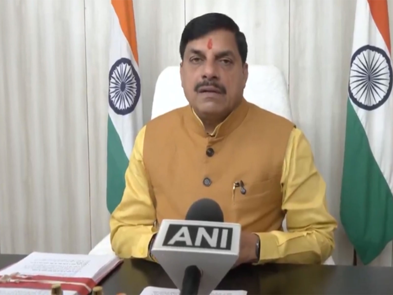 MP CM Mohan Yadav (Photo / ANI)
