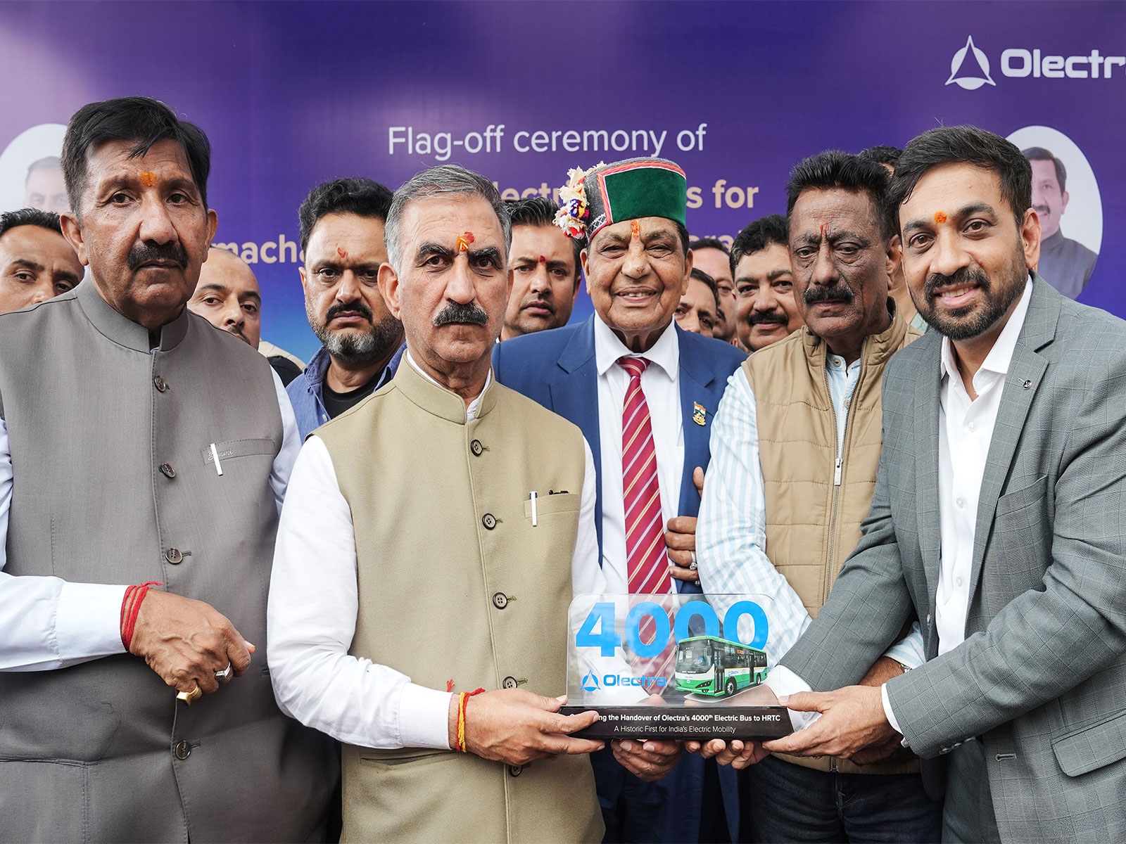 Olectra Becomes India's First Company to Deploy 4,000 Electric Buses on Indian Roads