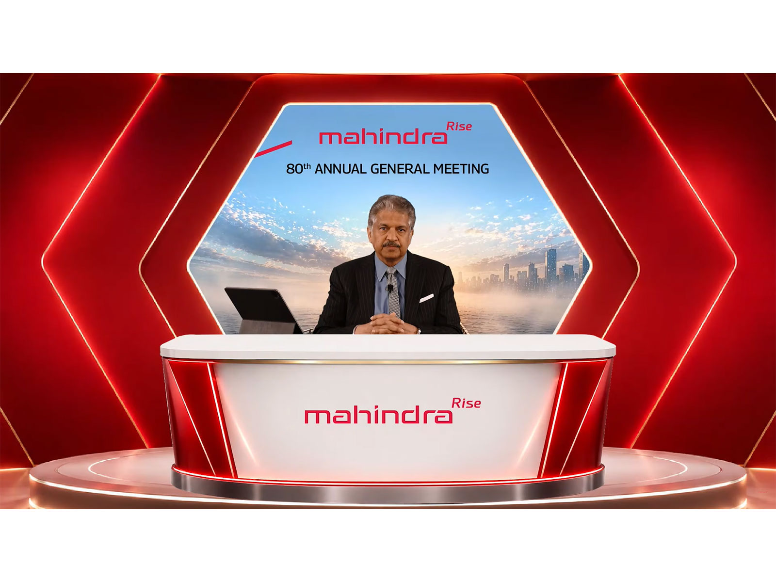 Anand Mahindra, Chairperson, Mahindra and Mahindra (Photo/@MahindraRise) 